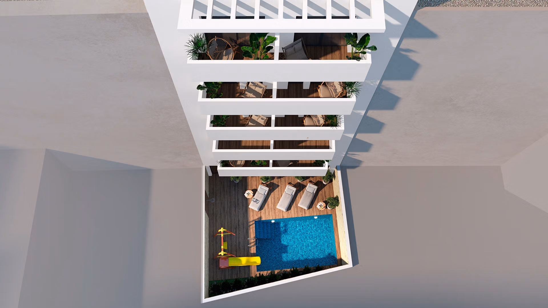 Modern-Apartments-Just-250m-from-Playa-del-Cura-in-Torrevieja-22 Penthouse neuf exclusif de 2 chambres avec solarium à vendre à 250 m de Playa del Cura, Torrevieja