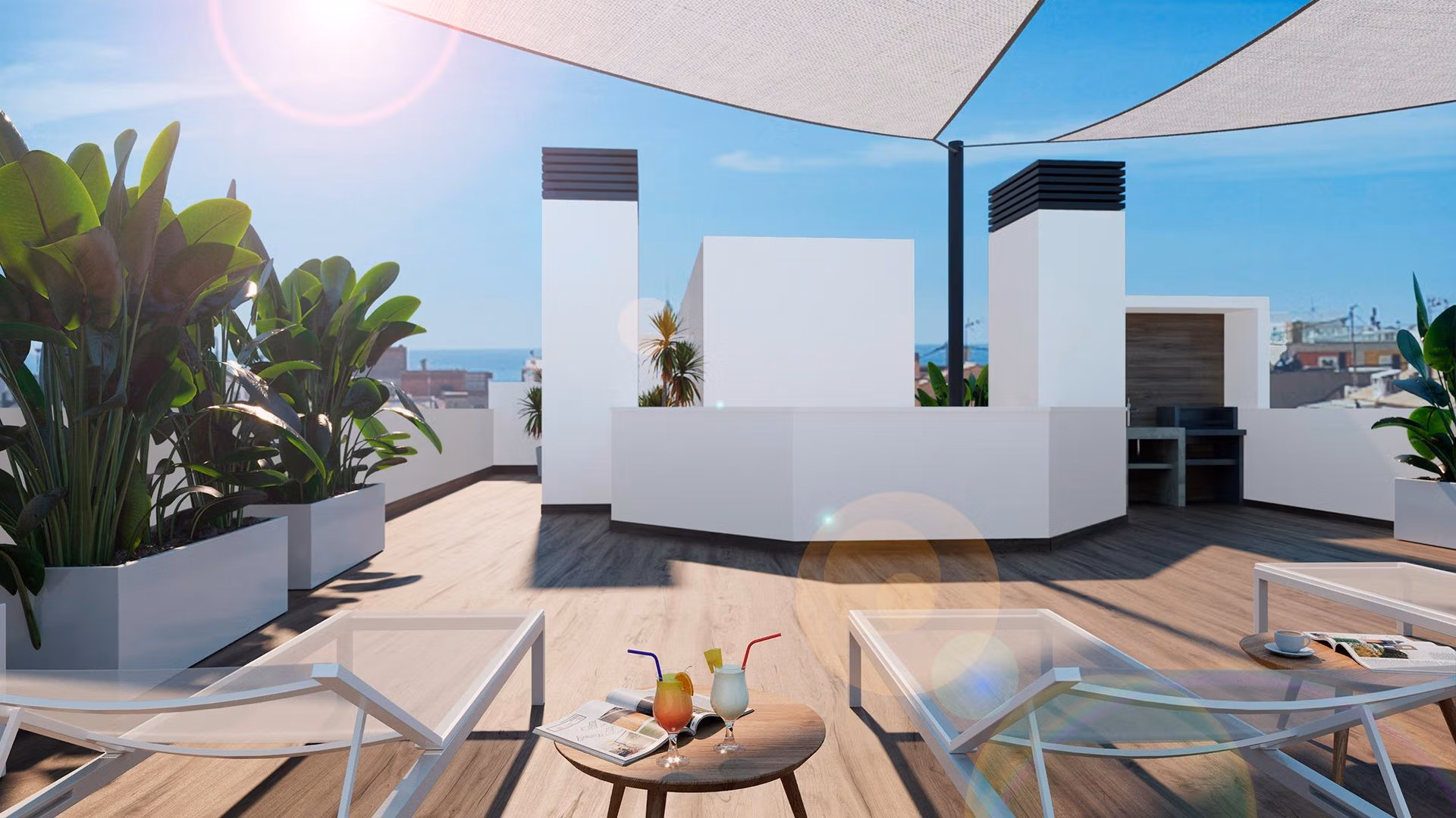 Modern-Apartments-Just-250m-from-Playa-del-Cura-in-Torrevieja-23 Penthouse neuf exclusif de 2 chambres avec solarium à vendre à 250 m de Playa del Cura, Torrevieja