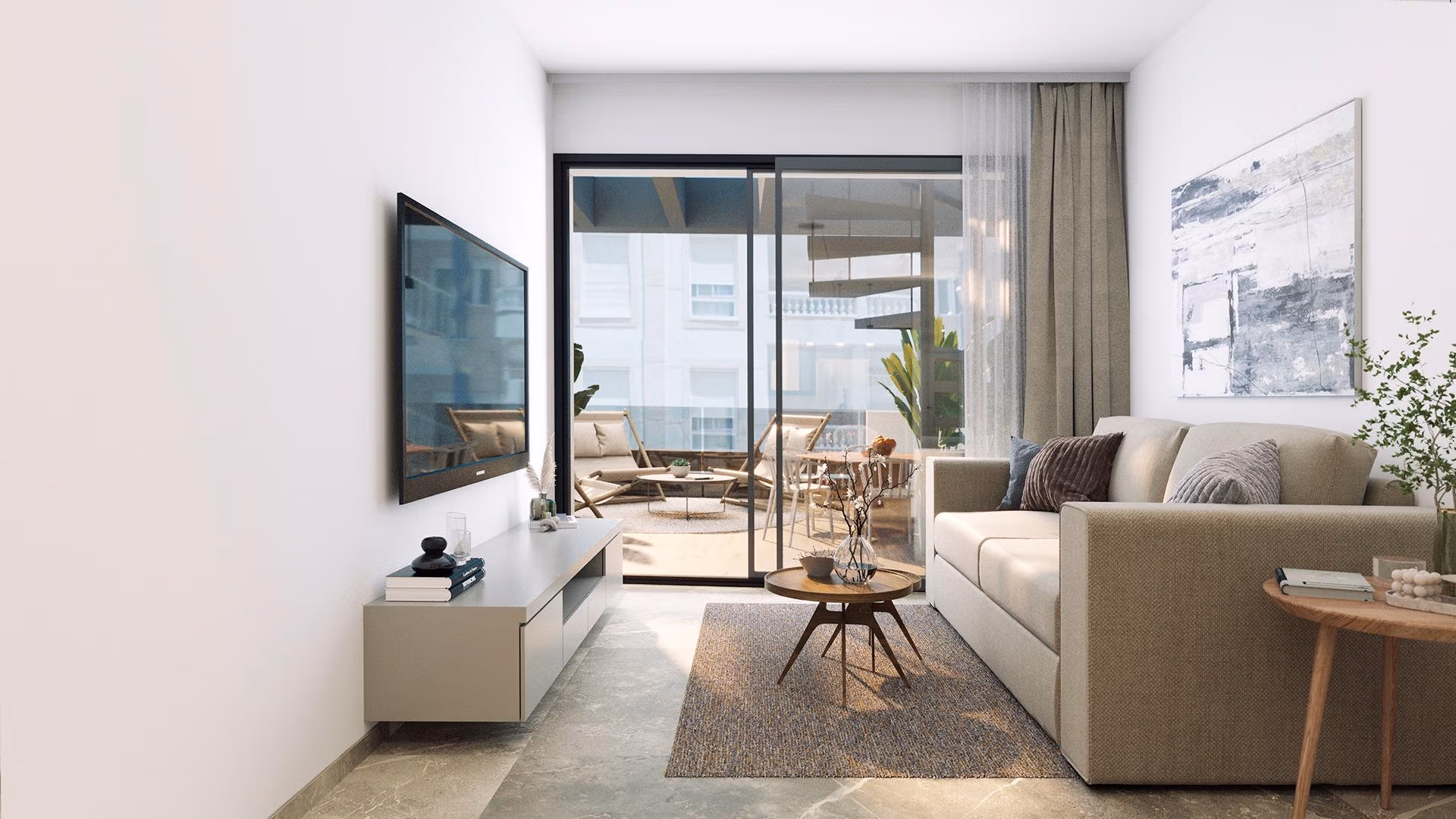 Modern-Apartments-Just-250m-from-Playa-del-Cura-in-Torrevieja-3 Penthouse neuf exclusif de 2 chambres avec solarium à vendre à 250 m de Playa del Cura, Torrevieja