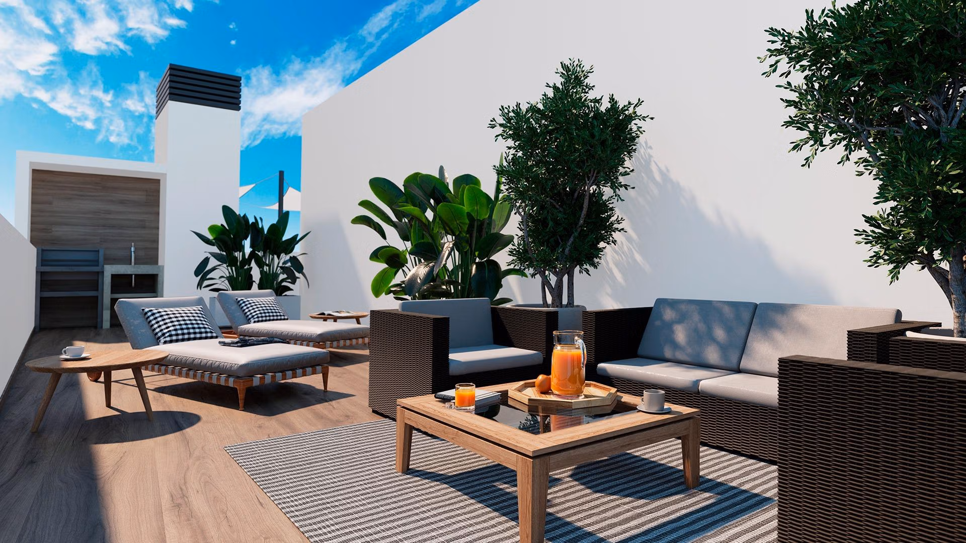 Modern-Apartments-Just-250m-from-Playa-del-Cura-in-Torrevieja-31 Penthouse neuf exclusif de 2 chambres avec solarium à vendre à 250 m de Playa del Cura, Torrevieja