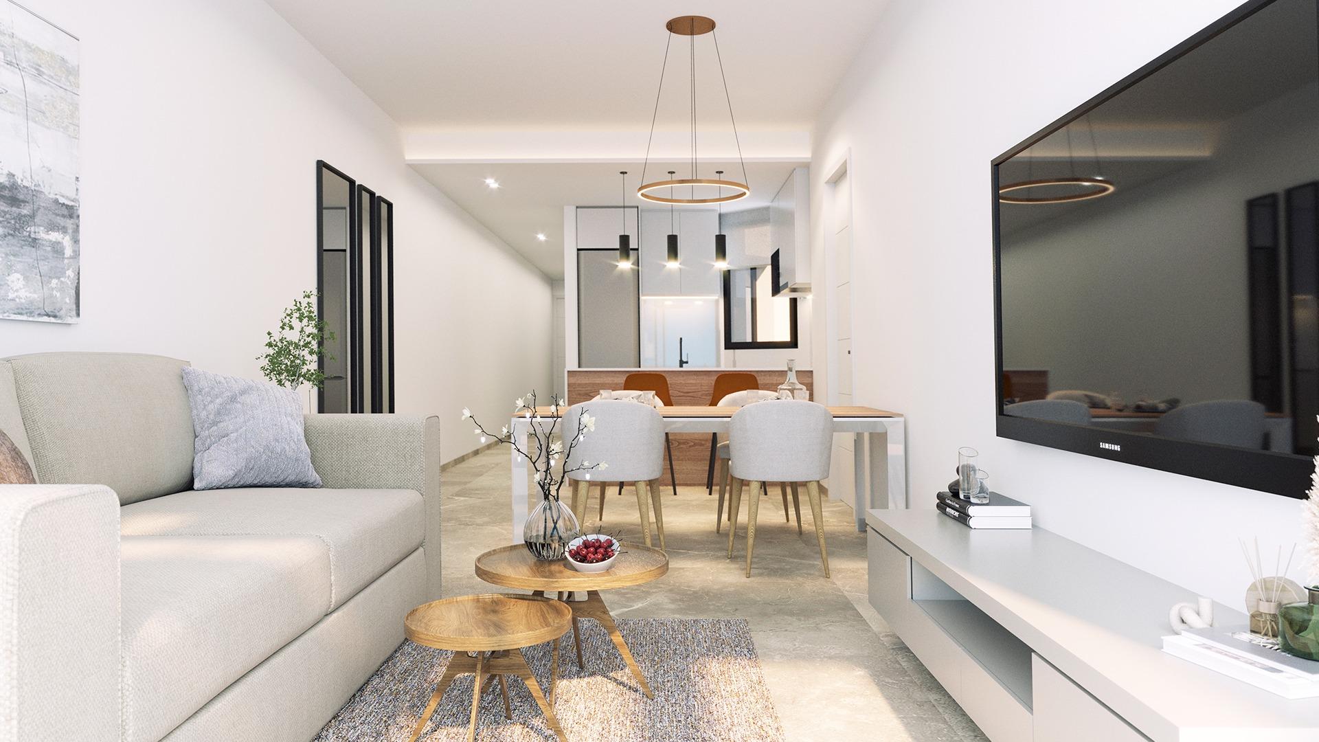 Exclusive New Build 2 Bedroom Penthouse with Solarium for Sale 250m from Playa del Cura, Torrevieja