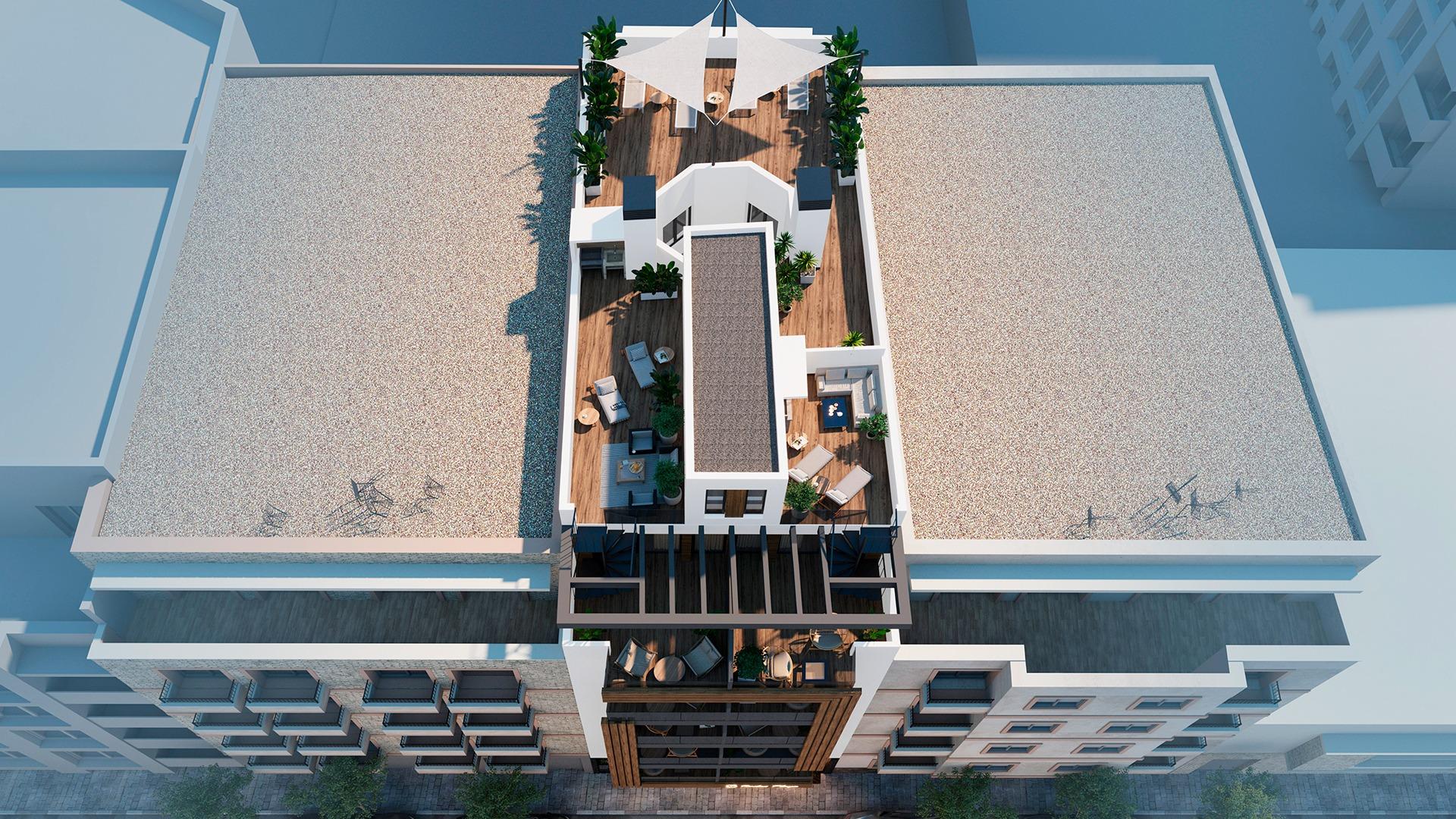 Luminous New Build 2 Bedroom Apartment with Terrace for Sale 250m from Playa del Cura, Torrevieja