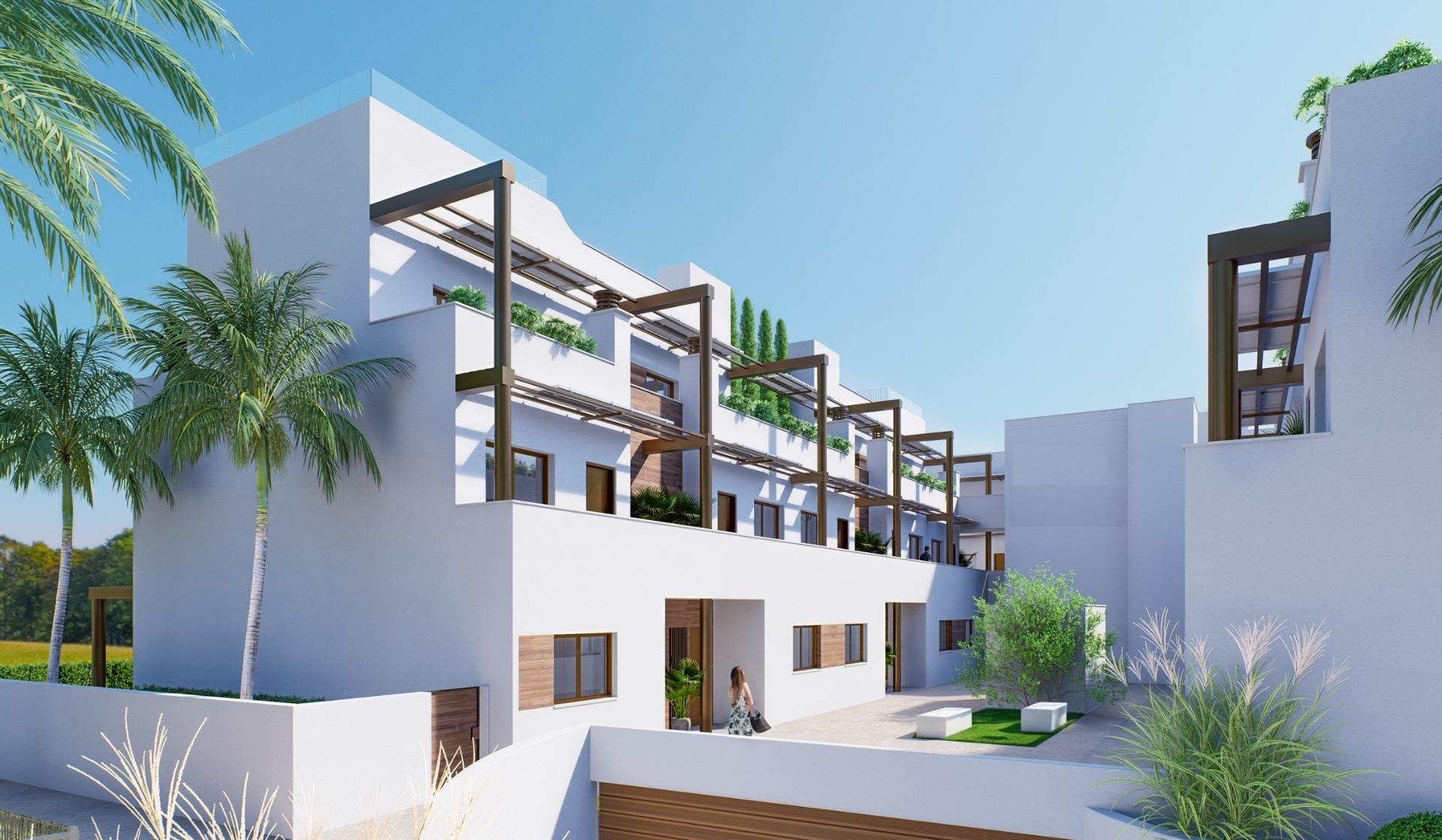 Stunning New Build 2 Bedroom Penthouse with Solarium for Sale 150m from Las Higuericas Beach, Torre de la Horadada