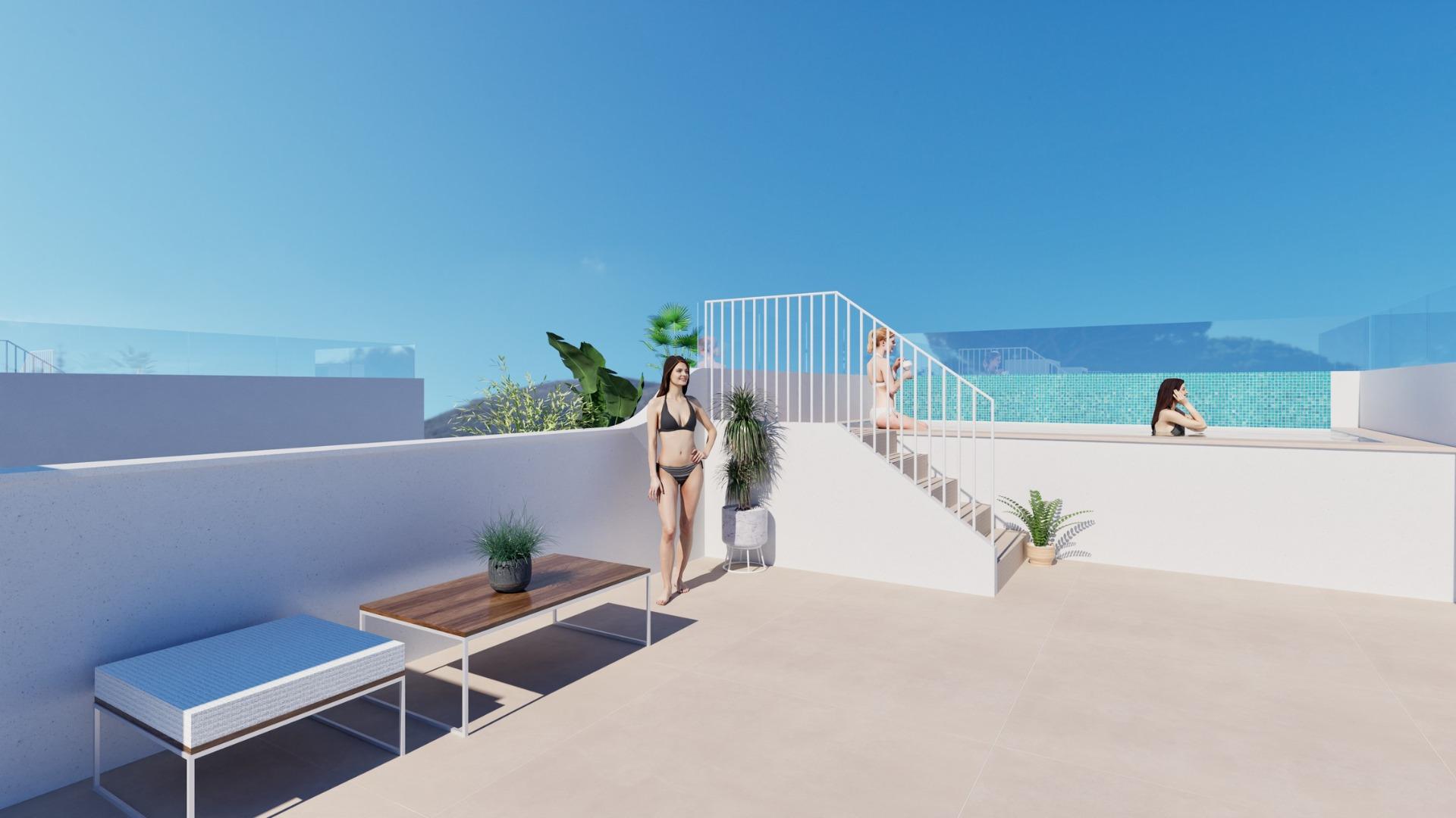 Elegant New Build 2 Bedroom Ground Floor Apartment for Sale 150m from Las Higuericas Beach, Torre de la Horadada