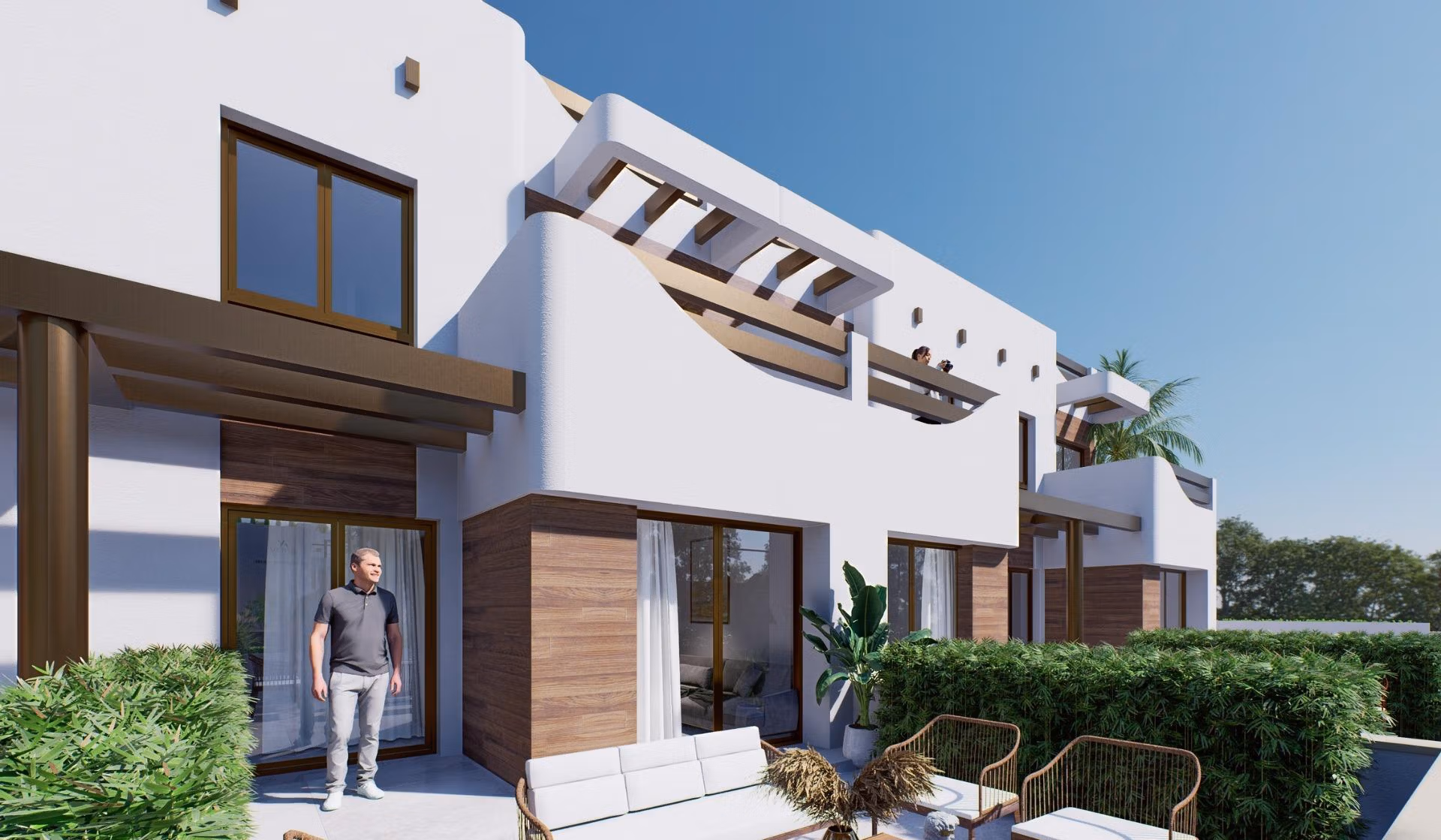 Modern-Living-Steps-from-Las-Higuericas-Beach-in-Torre-de-la-Horadada-12 Stunning Nowa inwestycja 2 sypialnie Penthouse z Solarium na sprzedaż 150m from Las Higuericas Beach, Torre de la Horadada
