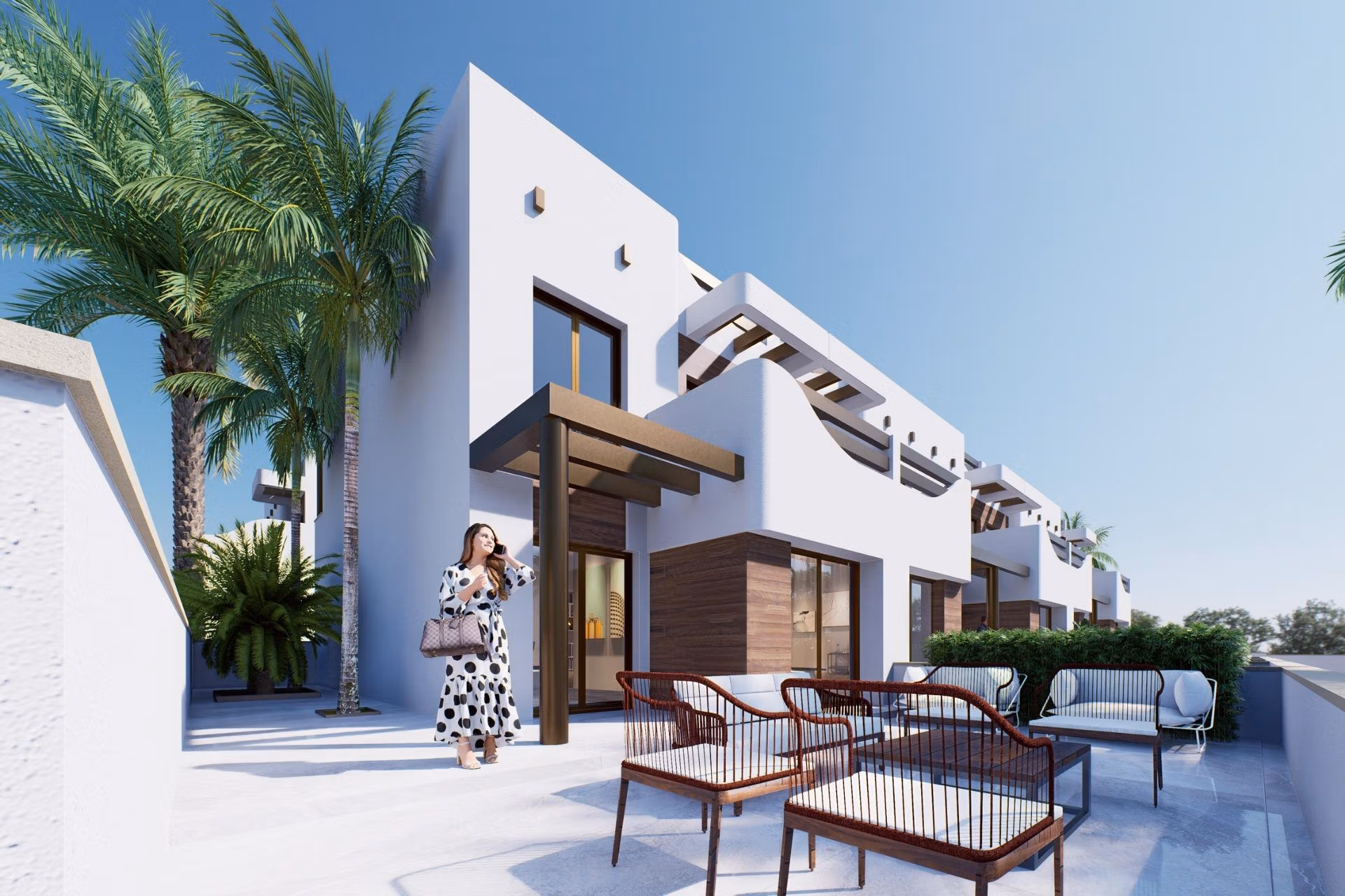 Modern-Living-Steps-from-Las-Higuericas-Beach-in-Torre-de-la-Horadada-5 Stunning Nowa inwestycja 2 sypialnie Penthouse z Solarium na sprzedaż 150m from Las Higuericas Beach, Torre de la Horadada