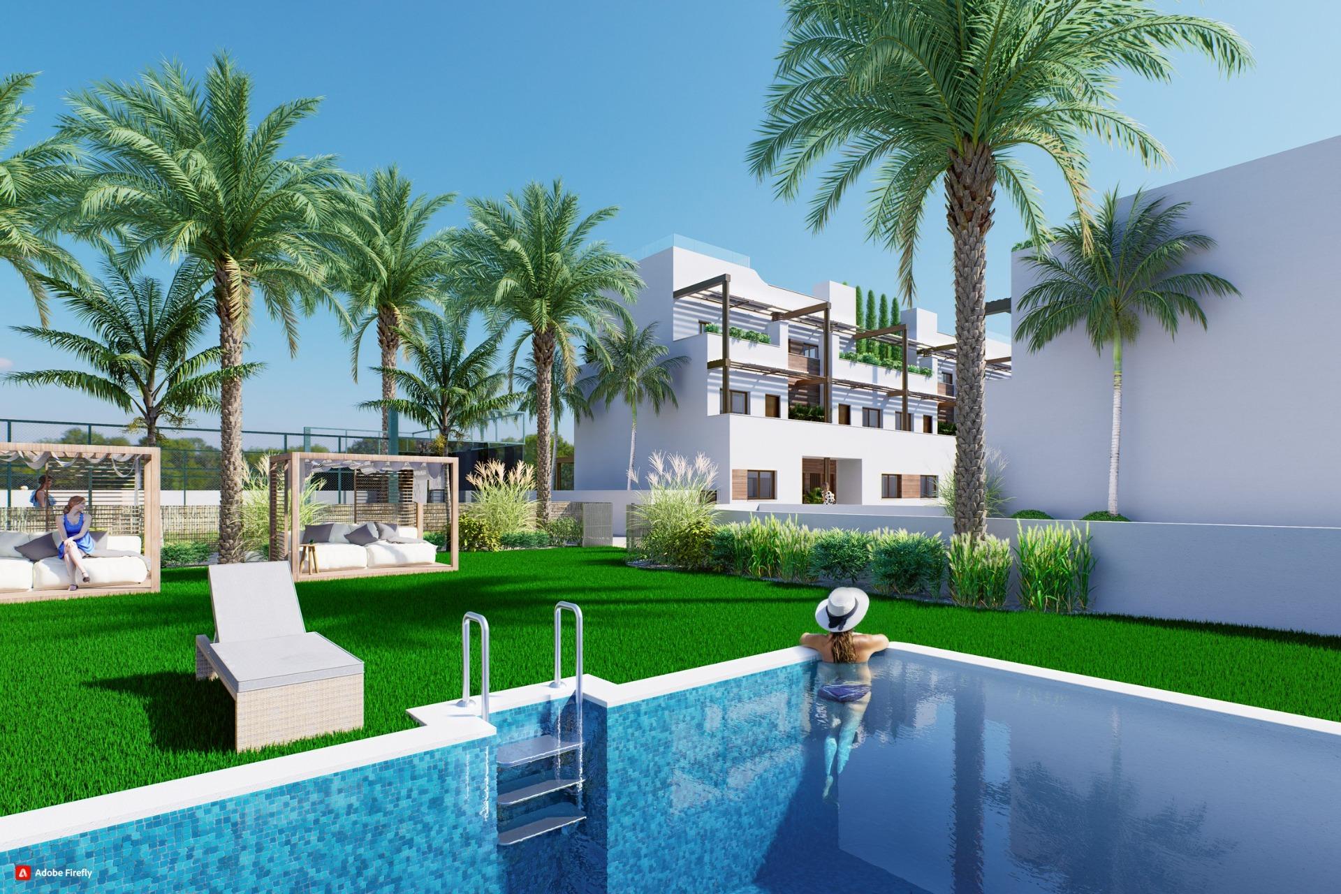 Stunning New Build 2 Bedroom Penthouse with Solarium for Sale 150m from Las Higuericas Beach, Torre de la Horadada