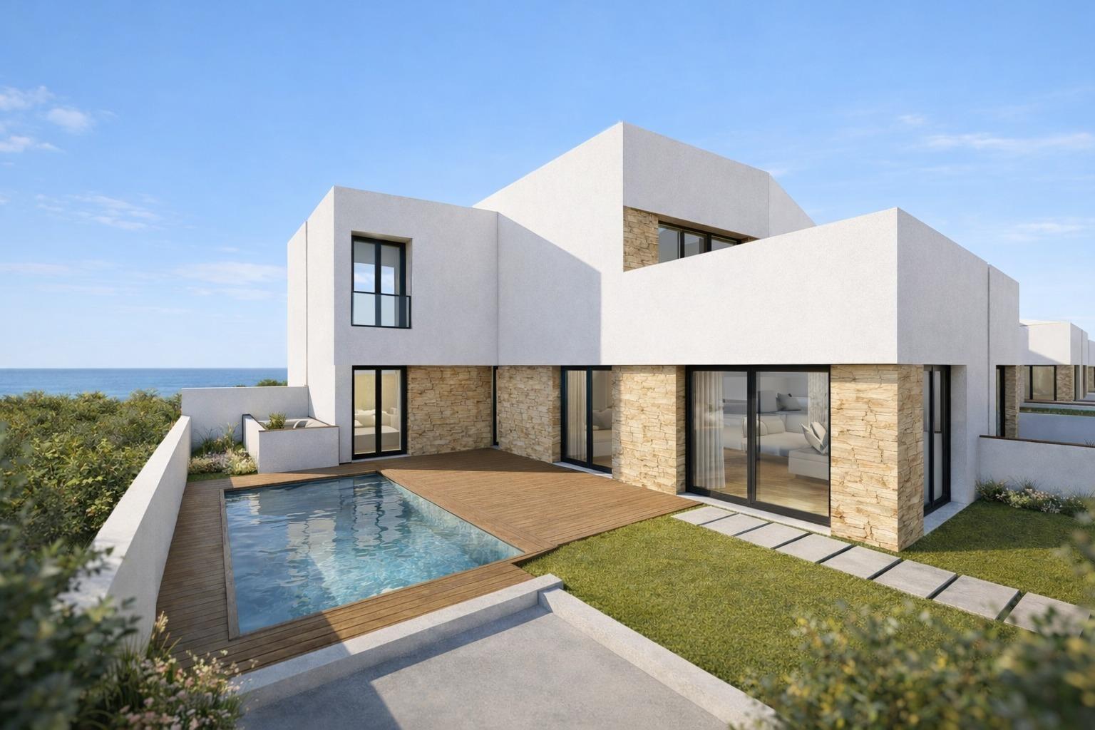 Villas quad neuves modernes à Bigastro à Loma Alta