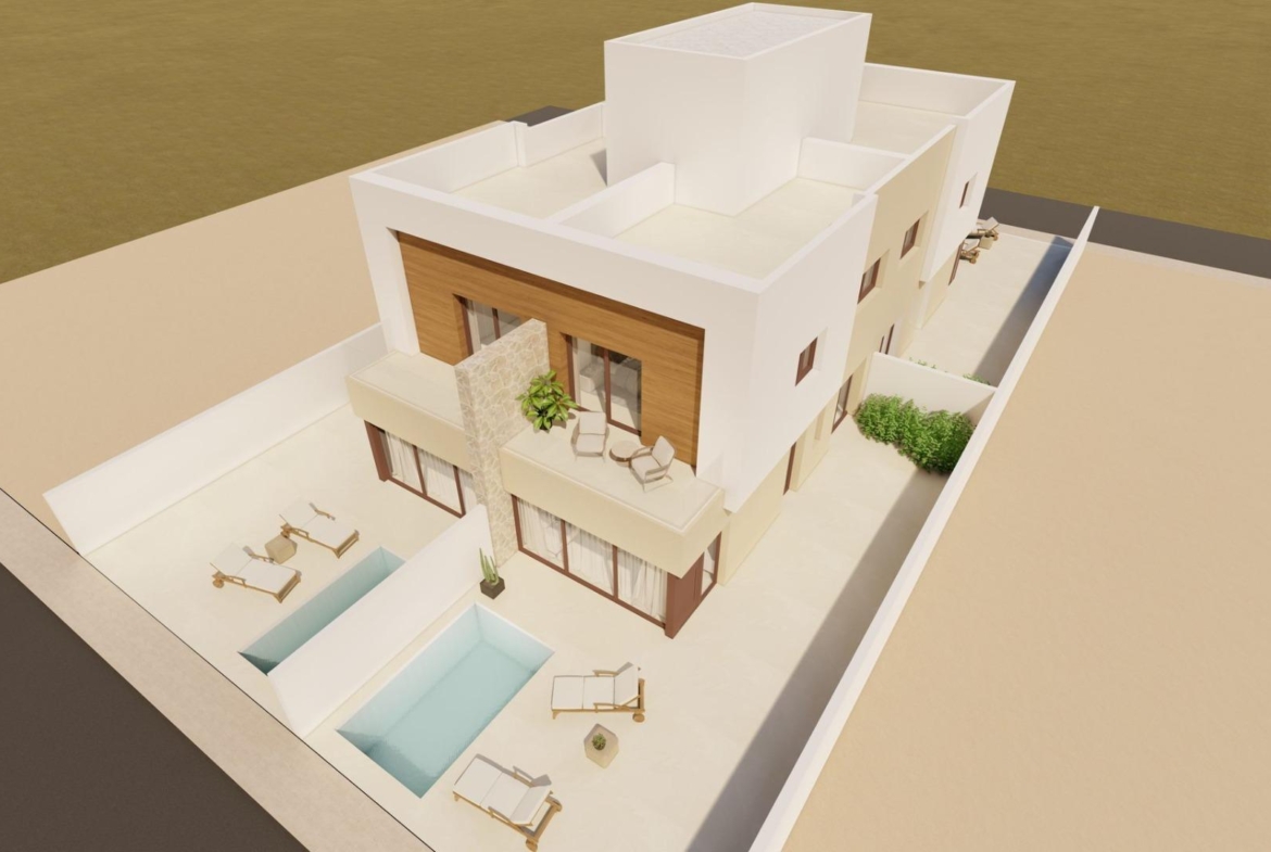 Modern-New-Build-Quad-Villas-with-Private-Pool-in-Santiago-de-la-Ribera-1 San Javier – photo