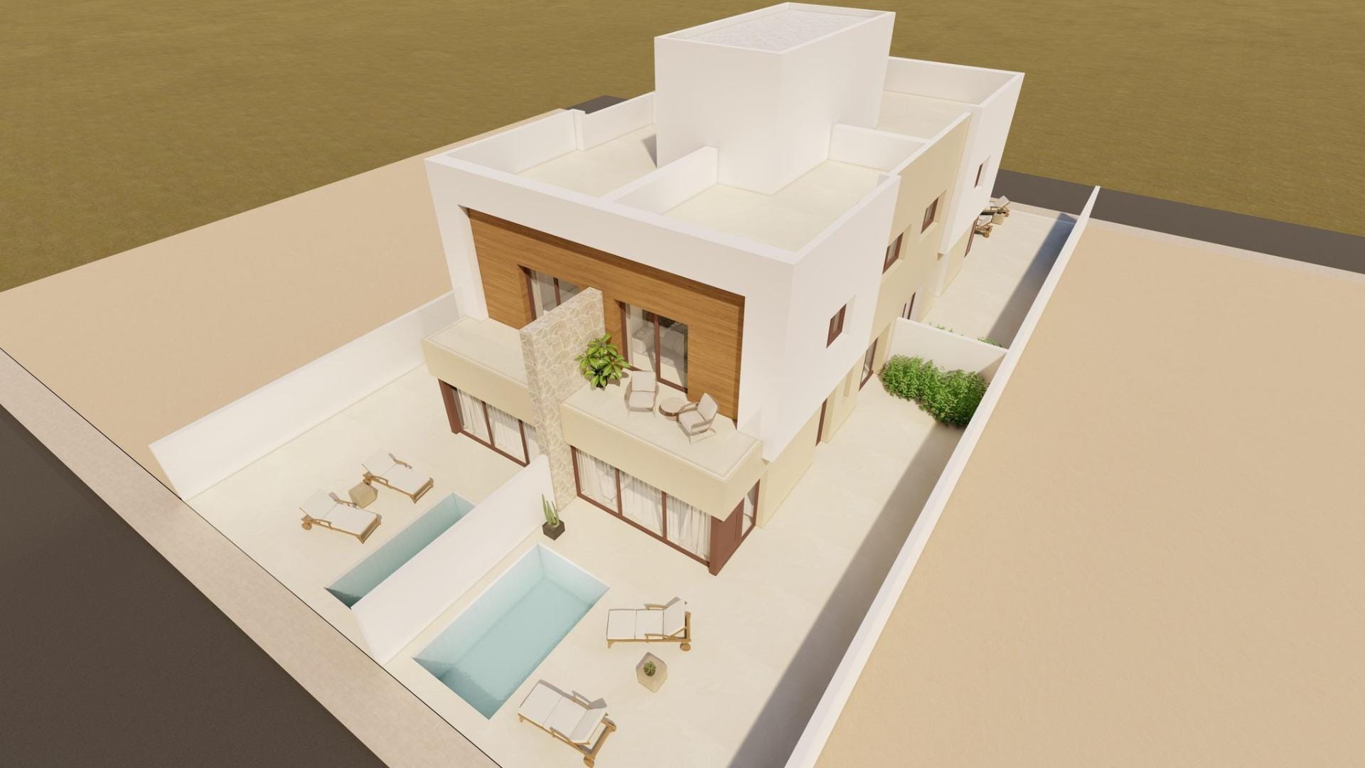 Modern-New-Build-Quad-Villas-with-Private-Pool-in-Santiago-de-la-Ribera-1 San Javier – photo