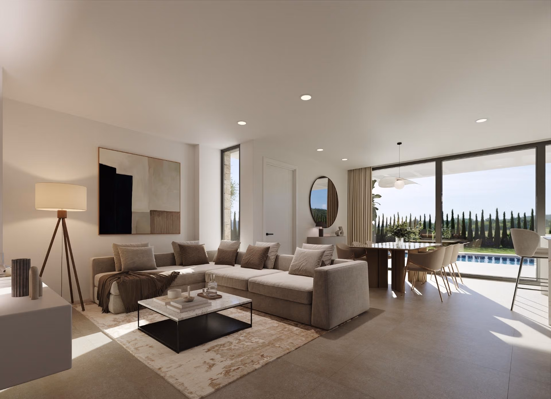 Modern-New-Build-Villas-with-Sea-Views-in-Finestrat-Alicante-2 Moderne nieuwbouwvilla met zeezicht en privézwembad te koop in Balcón de Finestrat