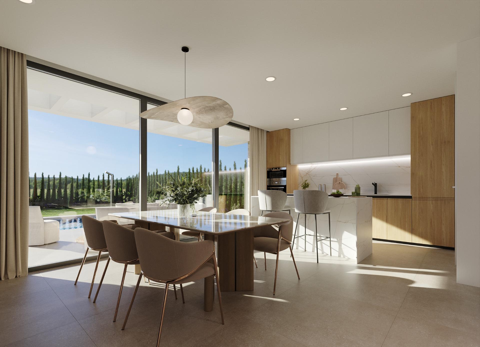 Impressive 5 Bedroom New Build Villa with Basement and Sea Views for Sale in Balcón de Finestrat