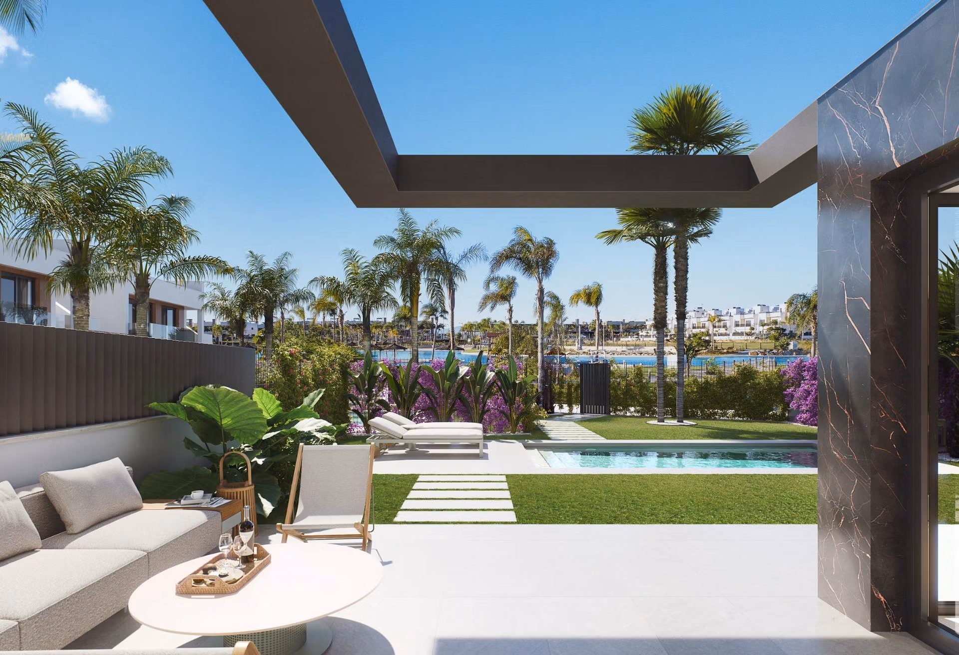 Modern-villas-at-Santa-Rosalia-Lake-and-Life-Resort-a-new-standard-in-Mediterranean-luxury-5 Elegant New Build Villa with Private Pool and Basement for Sale in Santa Rosalía Resort