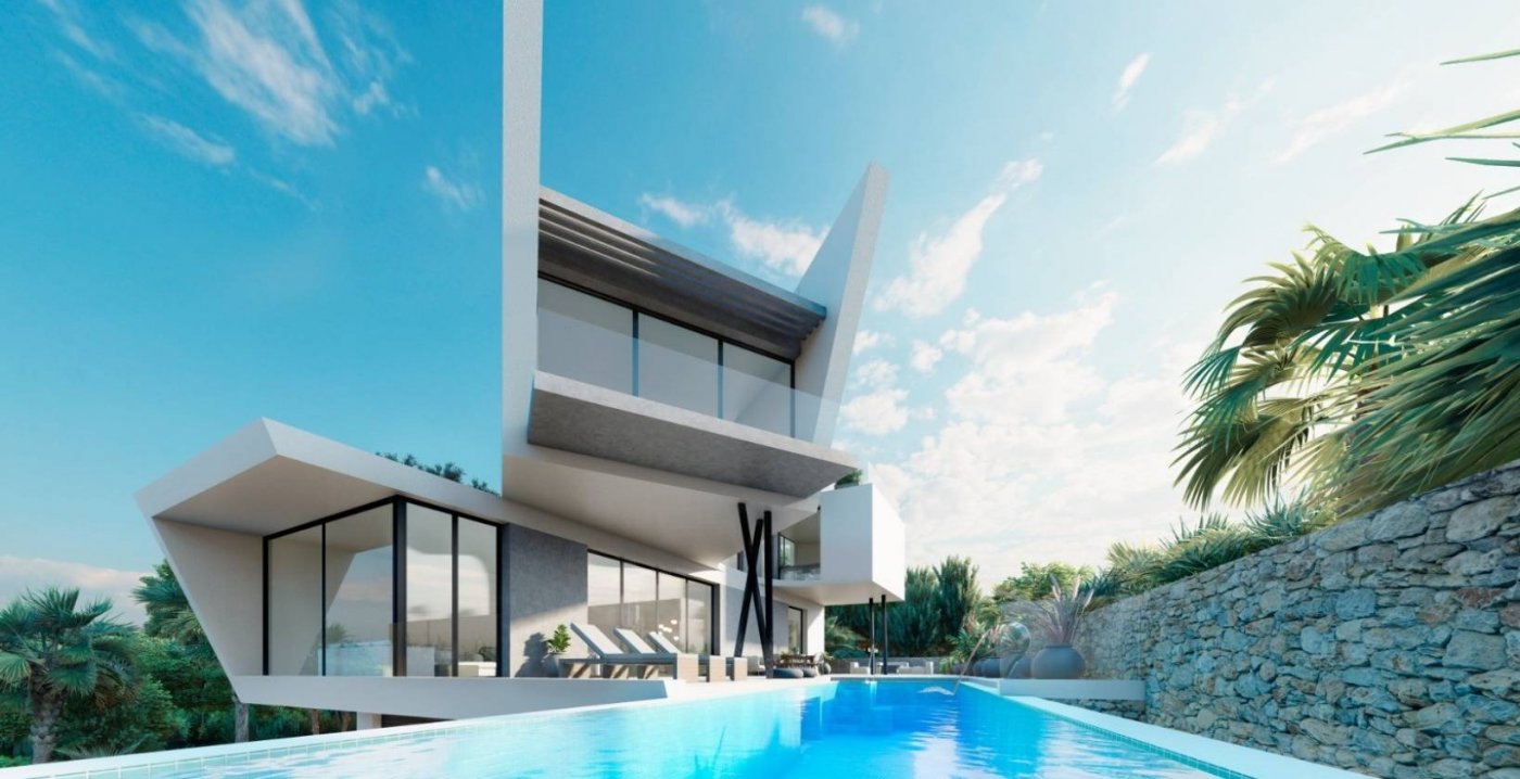 Breathtaking 4 Bedroom Luxury Villa with Infinity Pool for Sale 250m from the Beach in Campoamor