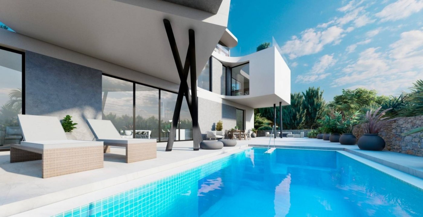 Breathtaking 4 Bedroom Luxury Villa with Infinity Pool for Sale 250m from the Beach in Campoamor