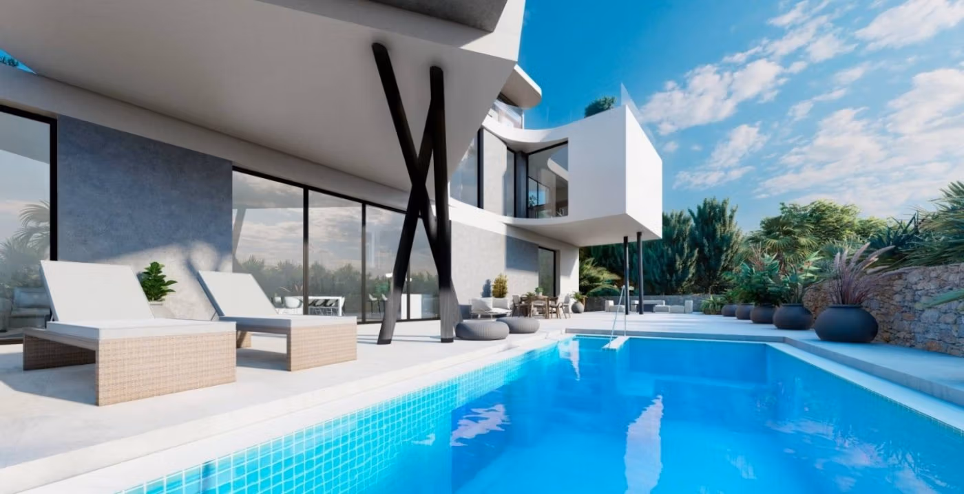 NEW-BUILD-LUXURY-VILLA-IN-CAMPOAMOR-3 Breathtaking 4 Bedroom Luxury Villa with Infinity Pool for Sale 250m from the Beach in Campoamor