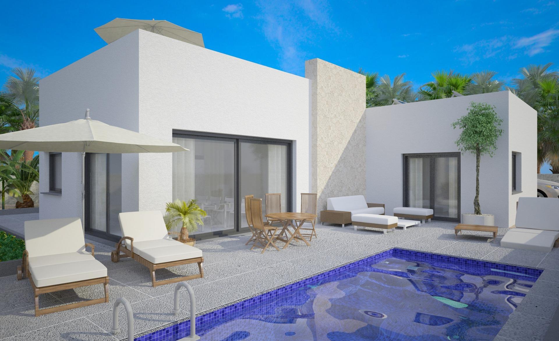 NEW BUILD MODERN VILLA IN BENIJOFAR in Pueblo