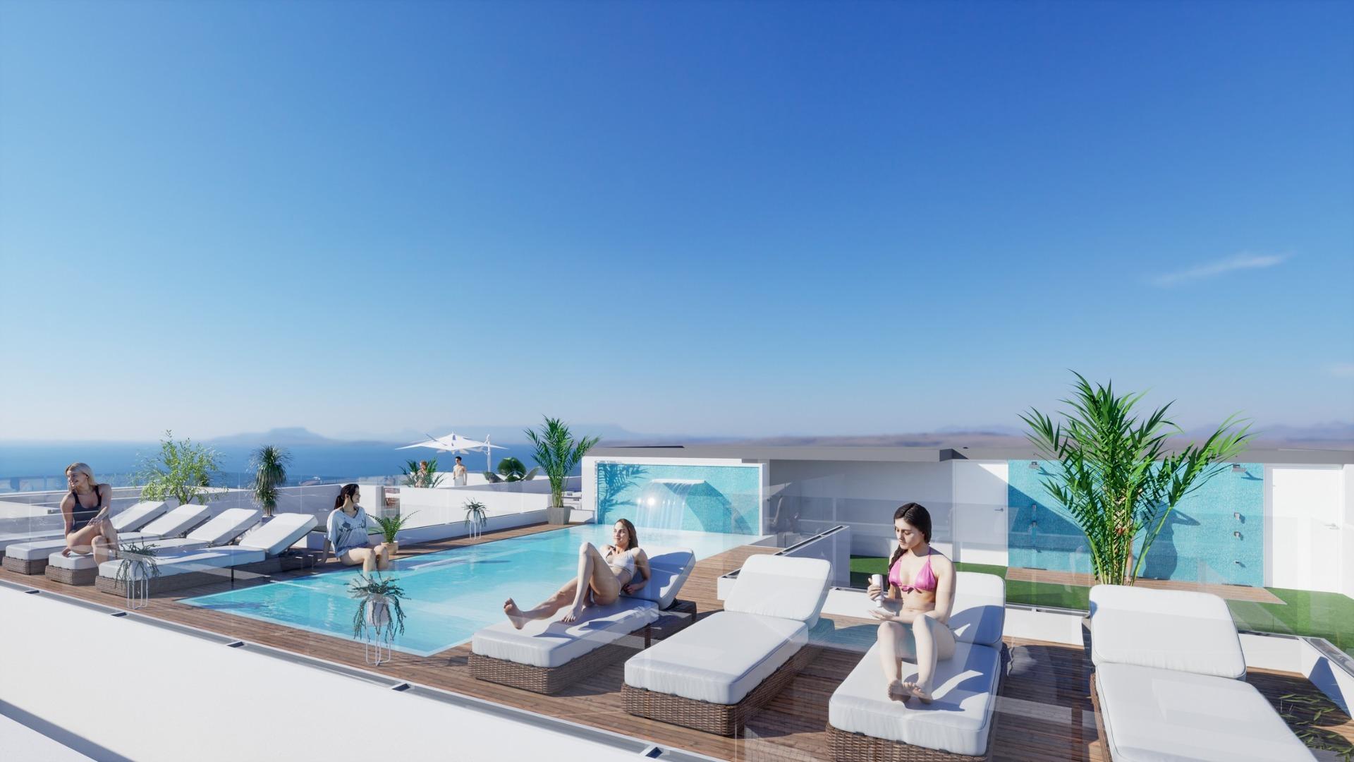 Avant-Garde New Build Penthouse with Panoramic Sea Views for Sale in the Heart of Torrevieja