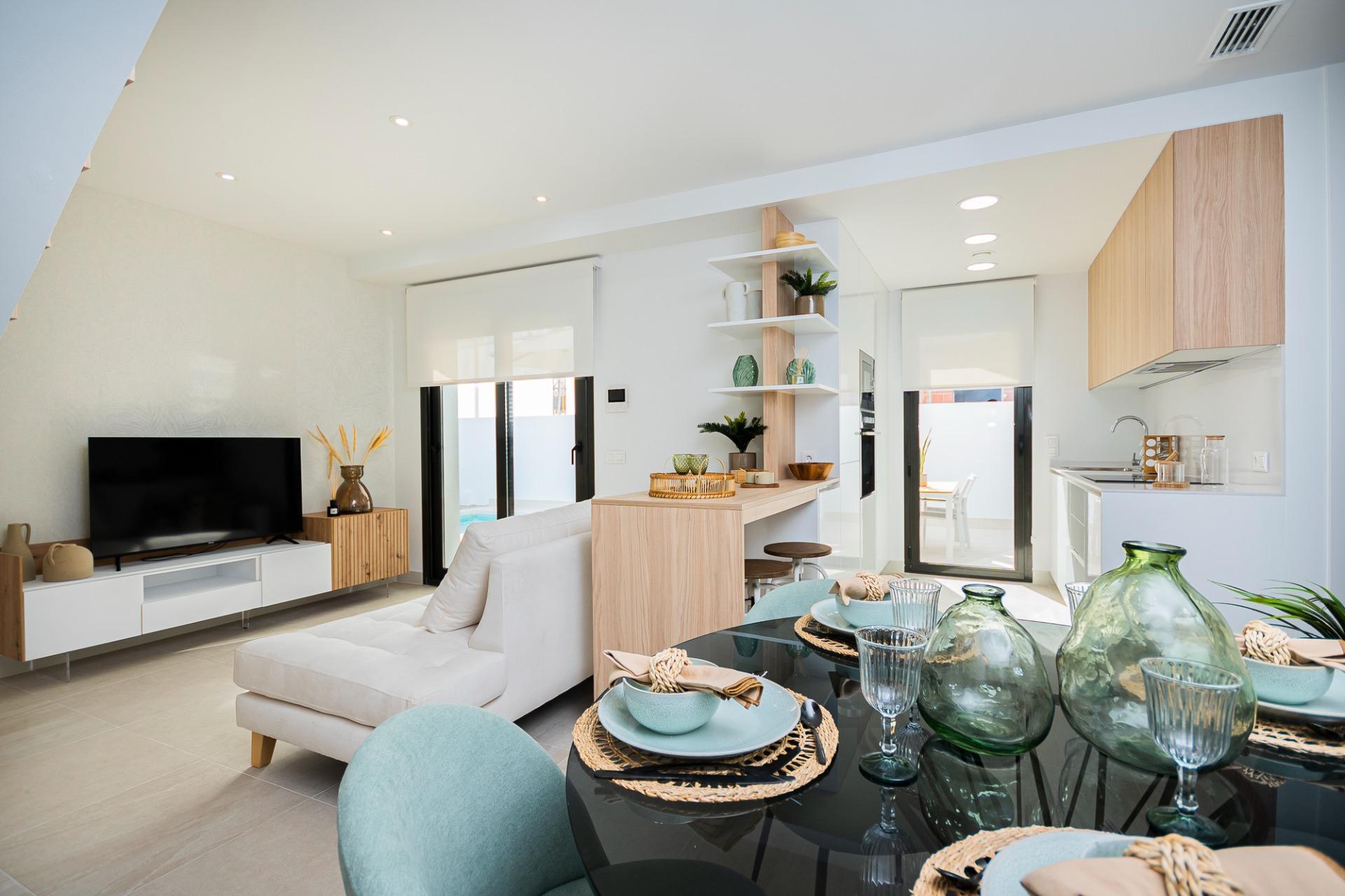 Key Ready Corner Villa with Basement and Private Pool for Sale in Los Balcones, Torrevieja