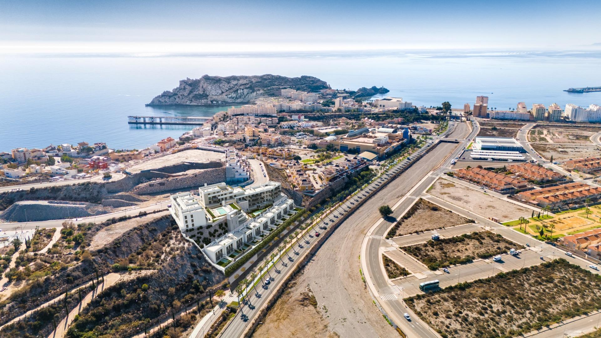 NEW-BUILD-RESIDENTIAL-COMPLEX-IN-AGUILAS-6 Spacious New Build 3 Bedroom Penthouse with Solarium and Sea Views for Sale in Águilas, Costa Cálida