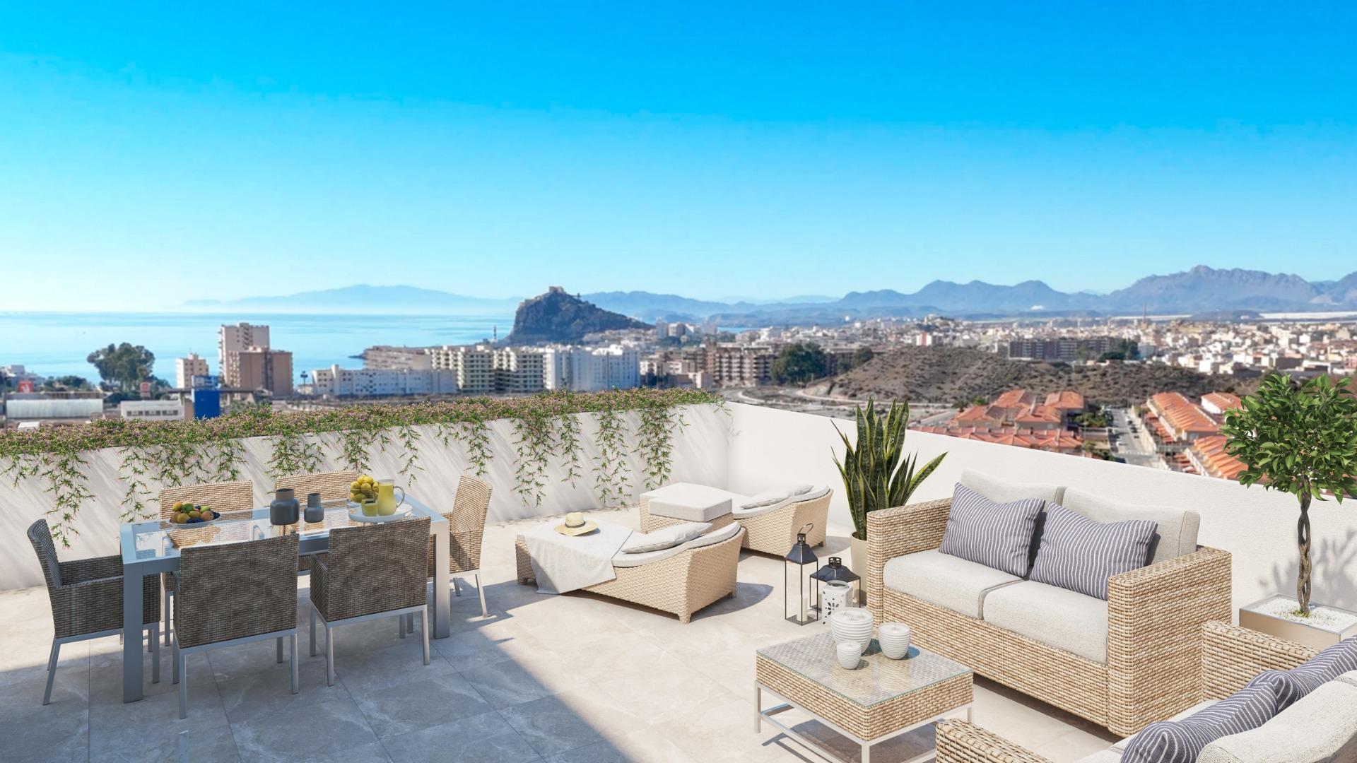 NEW BUILD RESIDENTIAL COMPLEX IN AGUILAS in El Hornillo