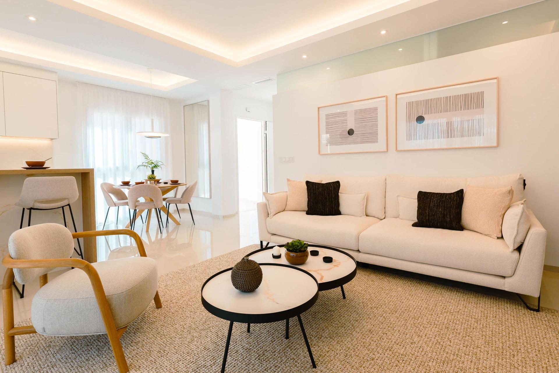 Bright New Build Penthouse Apartment with Solarium for Sale in Rojales