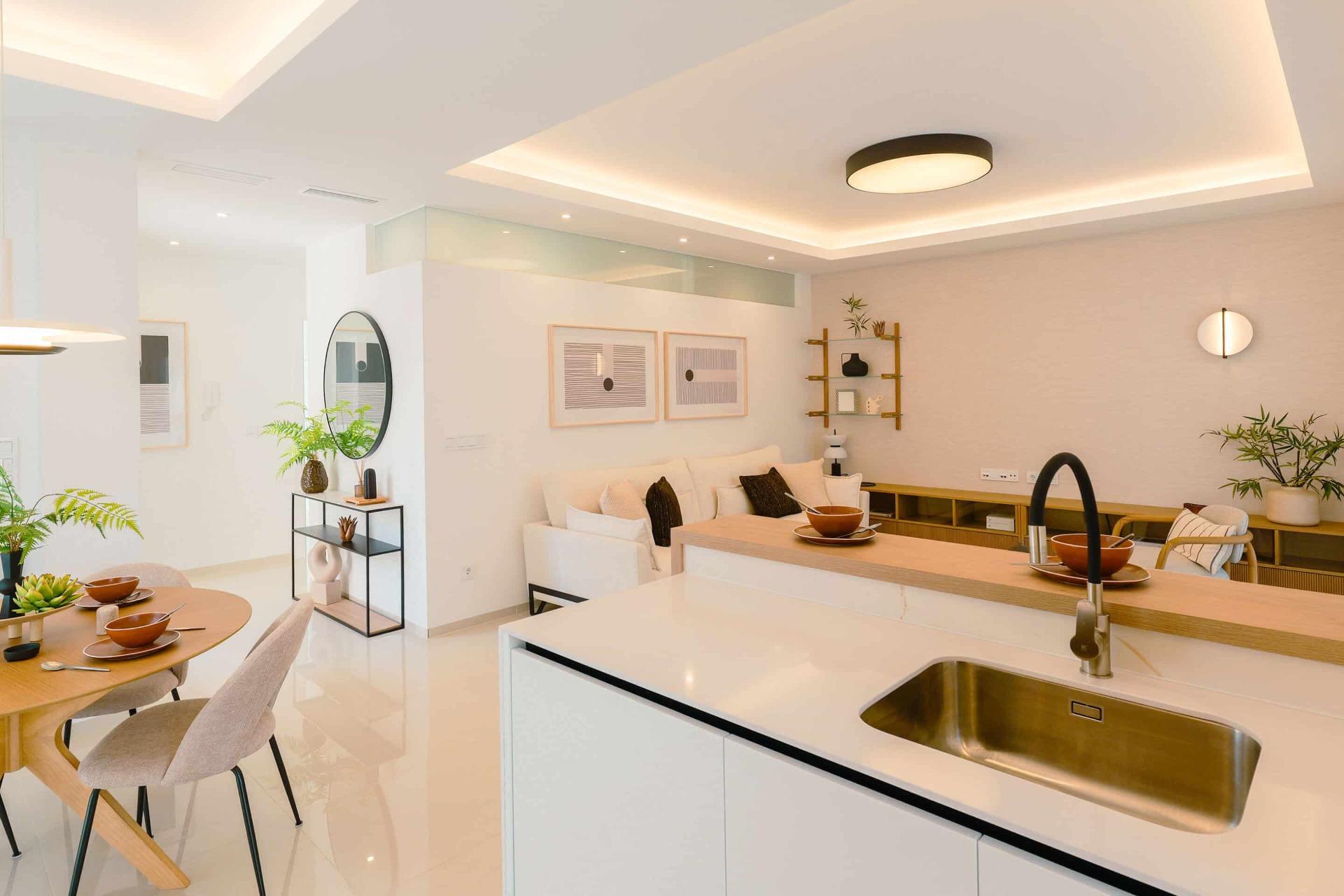 Bright New Build Penthouse Apartment with Solarium for Sale in Rojales
