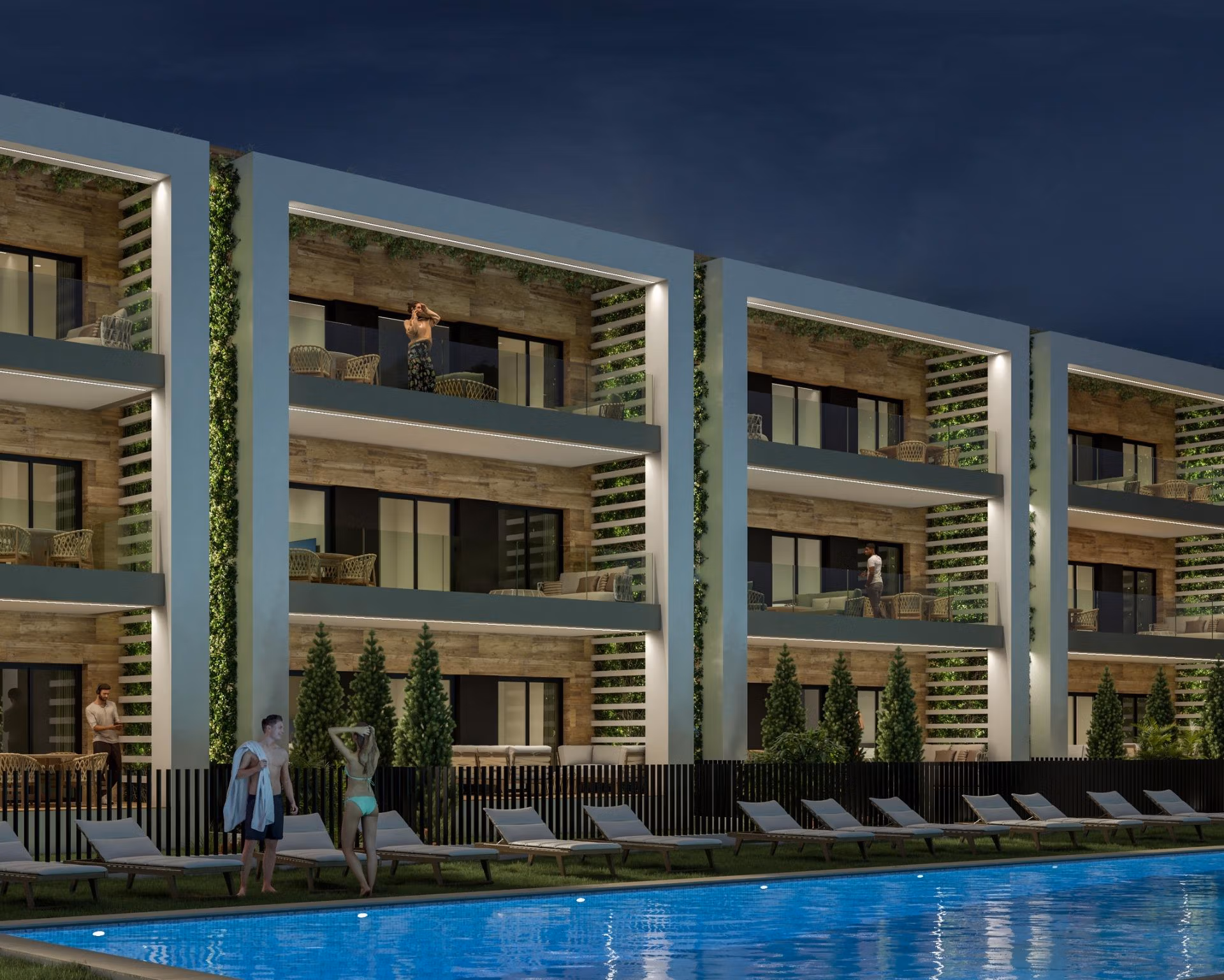 Neubau-Eckwohnung mit 3 Schlafzimmern im ersten Stock und Terrasse zum Verkauf nahe La Serena Golf in Los Alcázares, Murcia