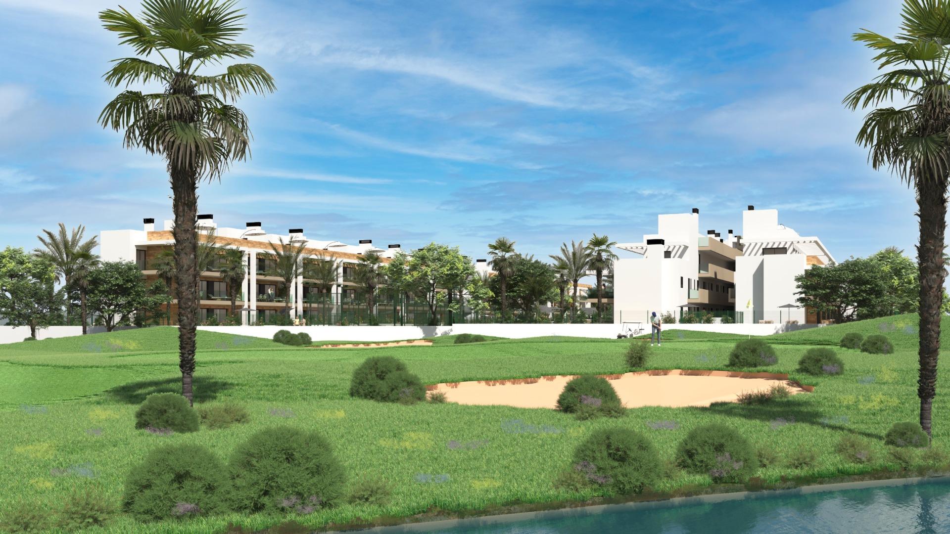 New Build 3 Bedroom Ground Floor Apartment with Garden for Sale Near La Serena Golf in Los Alcázares, Murcia
