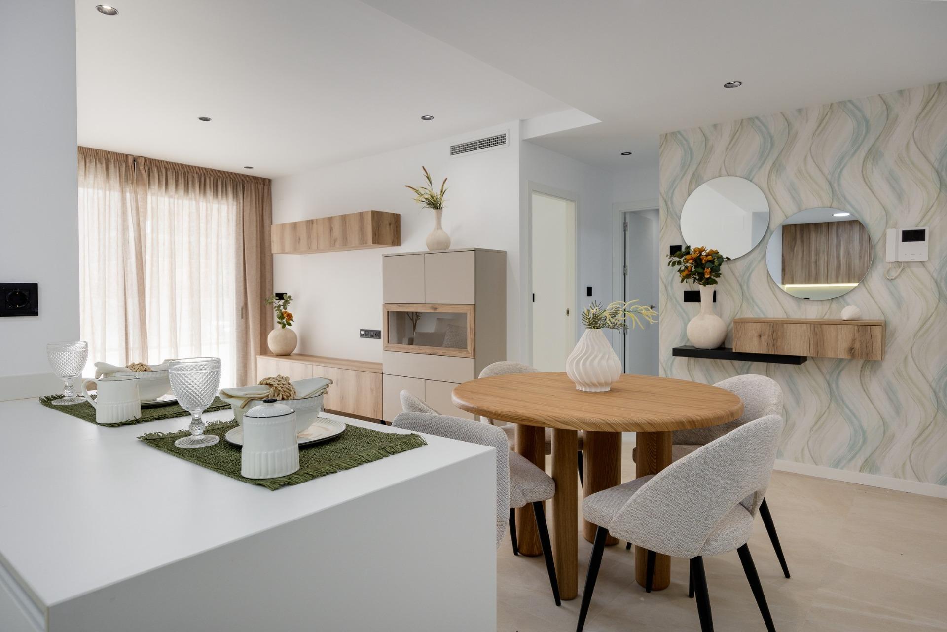 New Build 3 Bedroom Ground Floor Apartment with Garden for Sale Near La Serena Golf in Los Alcázares, Murcia