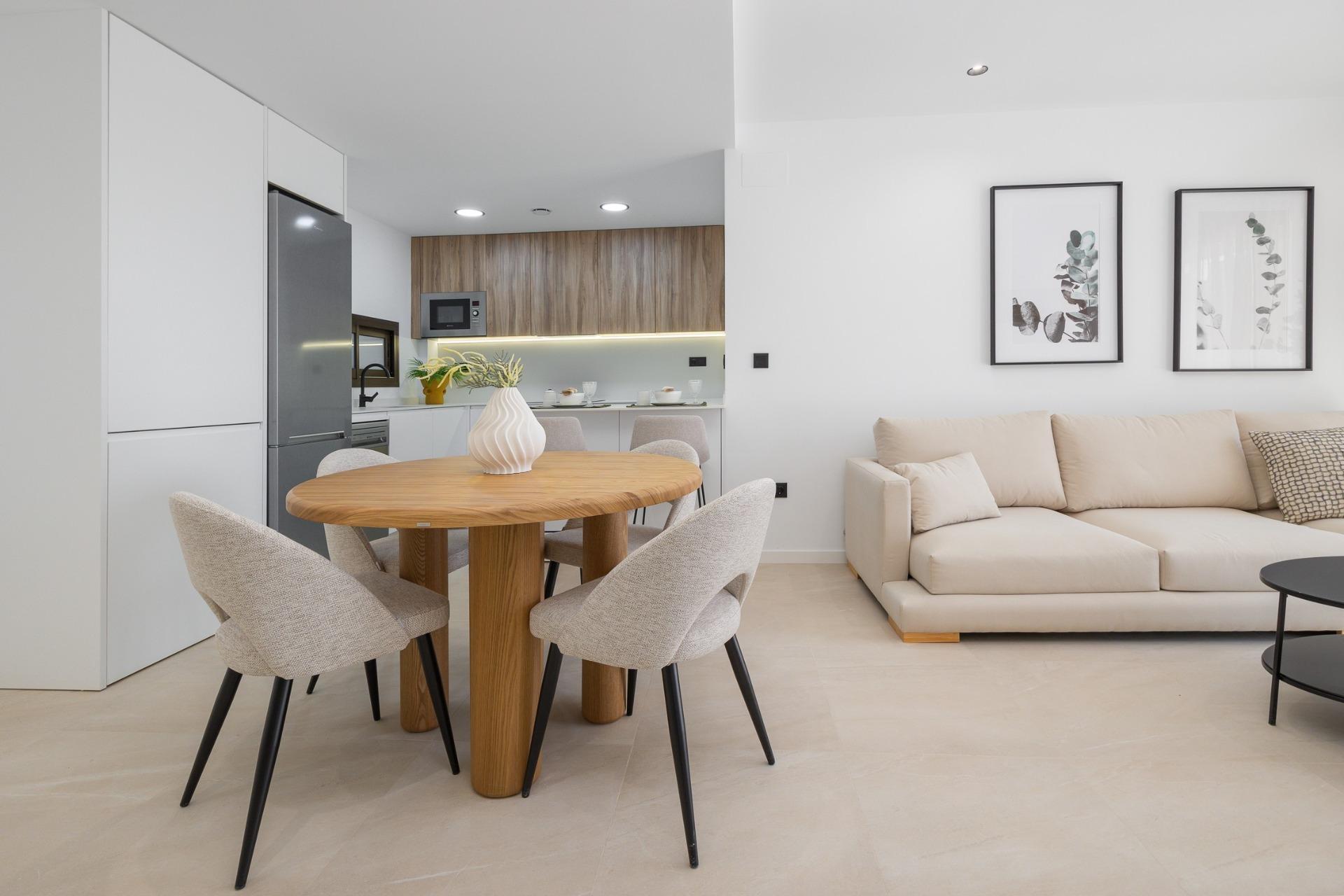 New Build 3 Bedroom Ground Floor Apartment with Garden for Sale Near La Serena Golf in Los Alcázares, Murcia