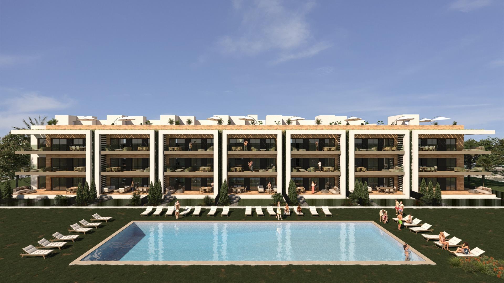 New Build 3 Bedroom Premium Penthouse Apartment with Solarium for Sale Near La Serena Golf in Los Alcázares, Murcia