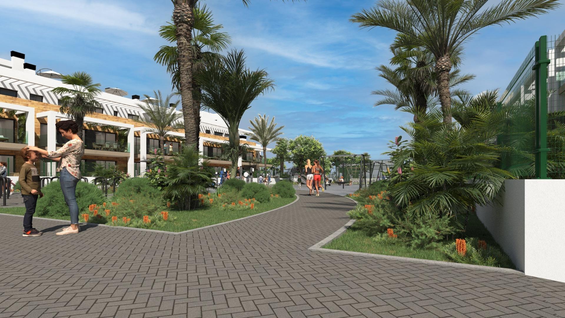 NEW-BUILD-RESIDENTIAL-COMPLEX-NEAR-LA-SERENA-GOLF-LOS-ALCAZARES-9 New Build 3 Bedroom First Floor Corner Apartment with Terrace for Sale Near La Serena Golf in Los Alcázares, Murcia