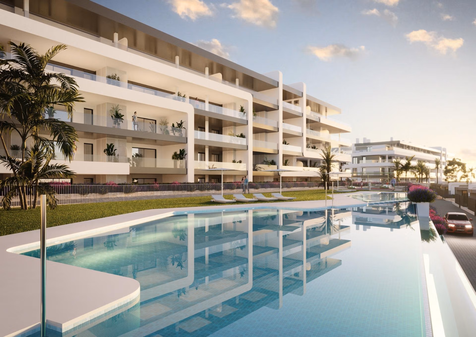 Luminous New Build 2 Bedroom Apartment for Sale on Bonalba Golf Course, Mutxamel