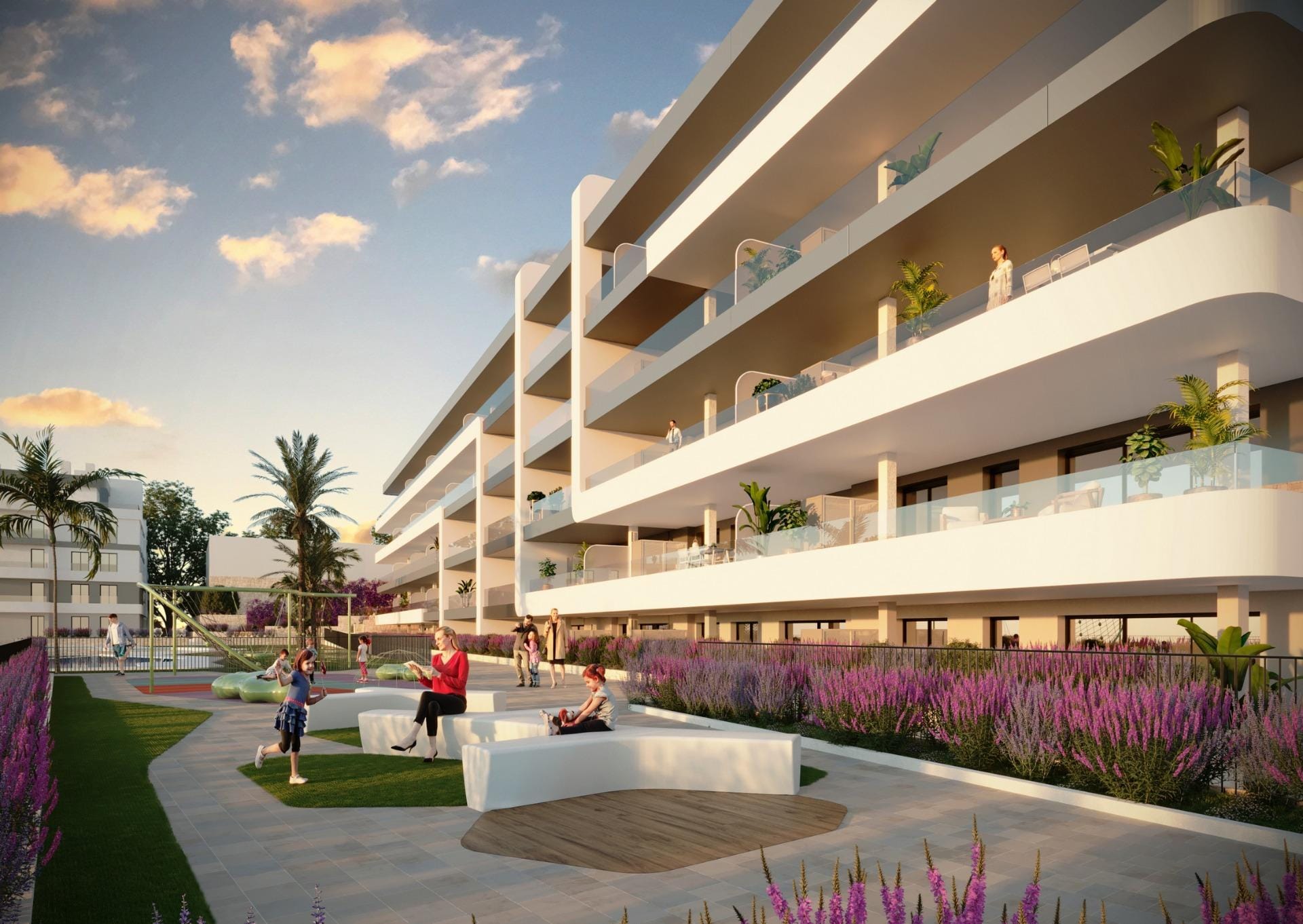 Magnificent New Build 3 Bedroom Penthouse with Sea Views for Sale on Bonalba Golf Course, Mutxamel