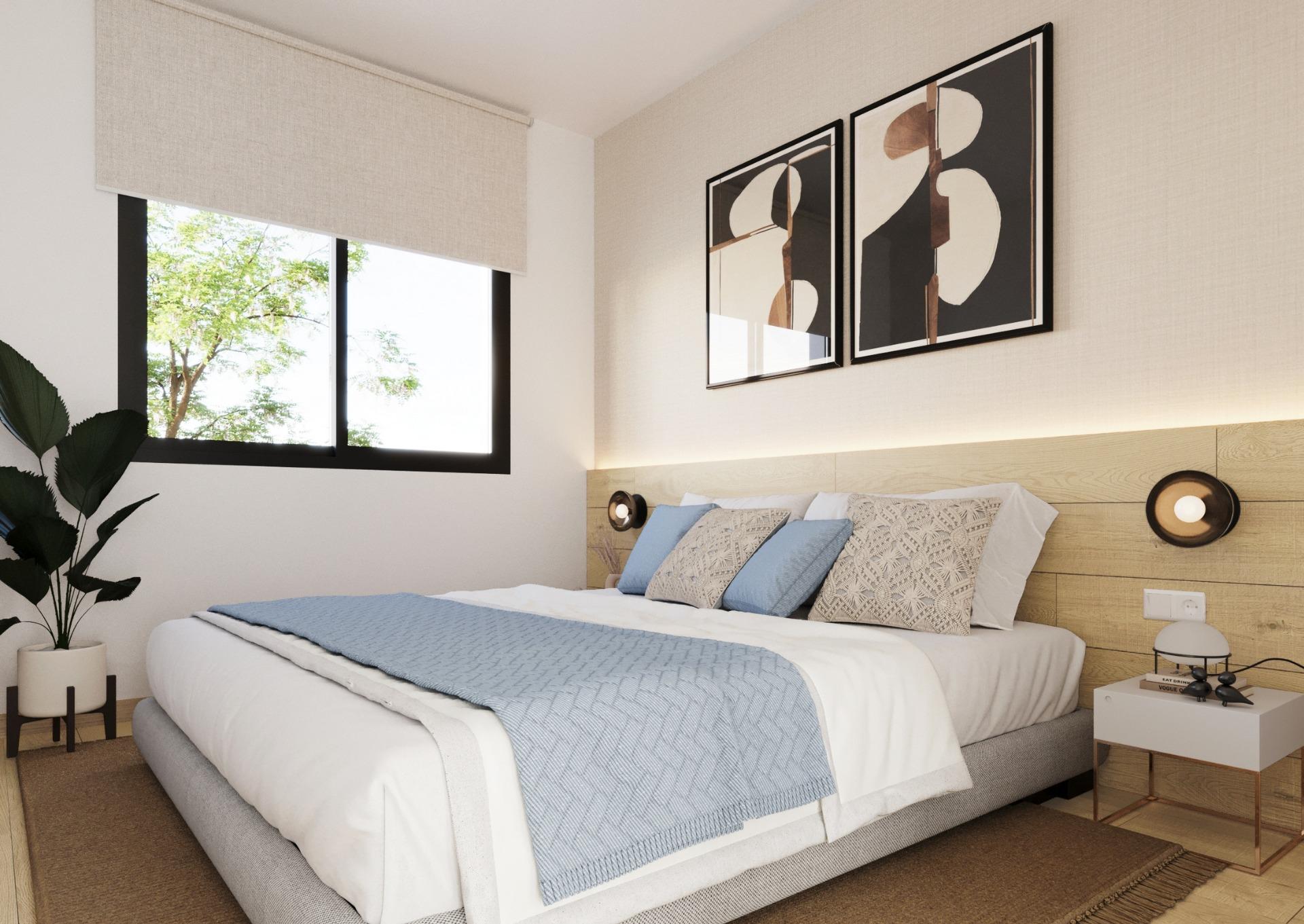 Spacious New Build 2 Bedroom Ground Floor Apartment for Sale on Bonalba Golf Course, Mutxamel
