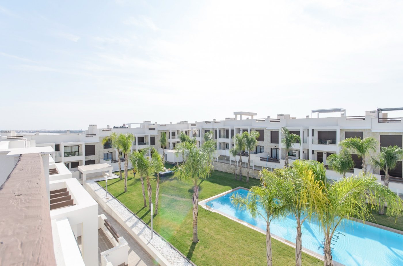 Fully Equipped 2 bedroom Penthouse Apartment with Solarium and Salt Lake Views in Los Balcones, Torrevieja