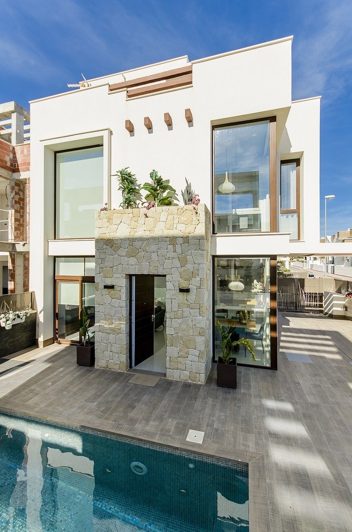 NEW-BUILD-RESIDENTIAL-OF-VILLAS-IN-LOS-MONTESINOS-6 Impressive 5 Bedroom New Build Villa with Private Pool for Sale in Los Montesinos