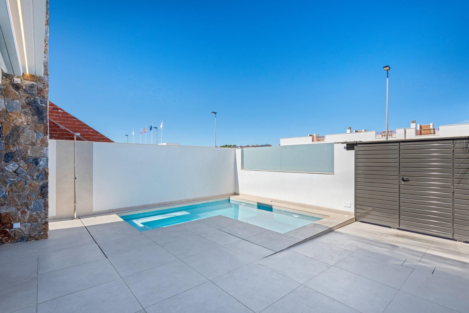 Charming New Build Semi-Detached Villa with Private Pool for Sale in San Javier
