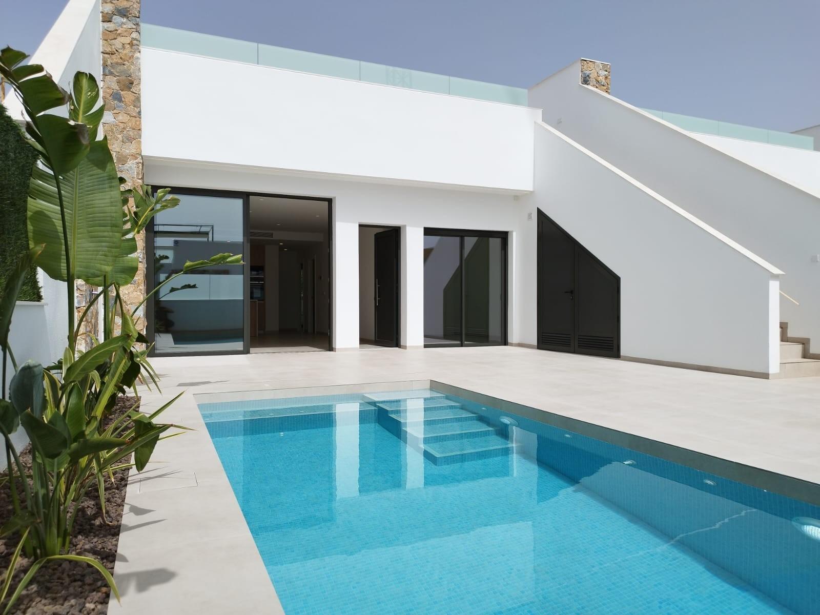Charming New Build Semi-Detached Villa with Private Pool for Sale in San Javier