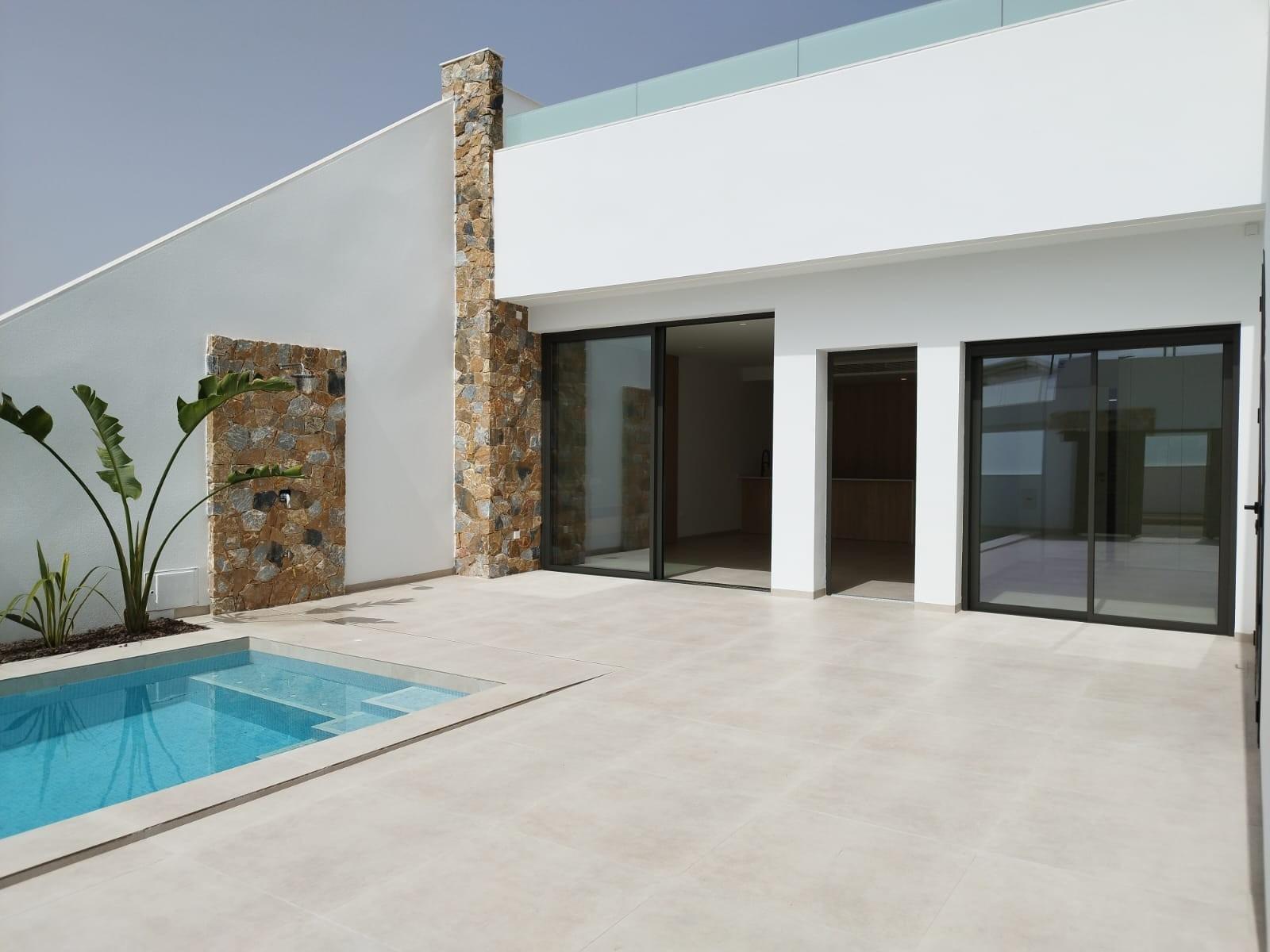 Charming New Build Semi-Detached Villa with Private Pool for Sale in San Javier