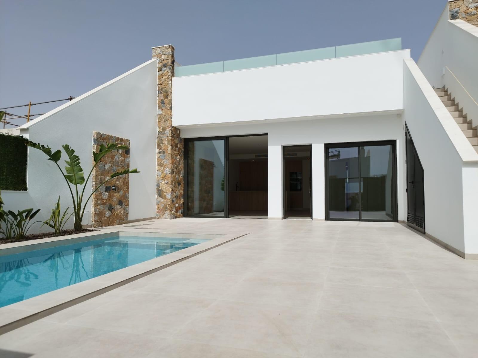 Charming New Build Semi-Detached Villa with Private Pool for Sale in San Javier