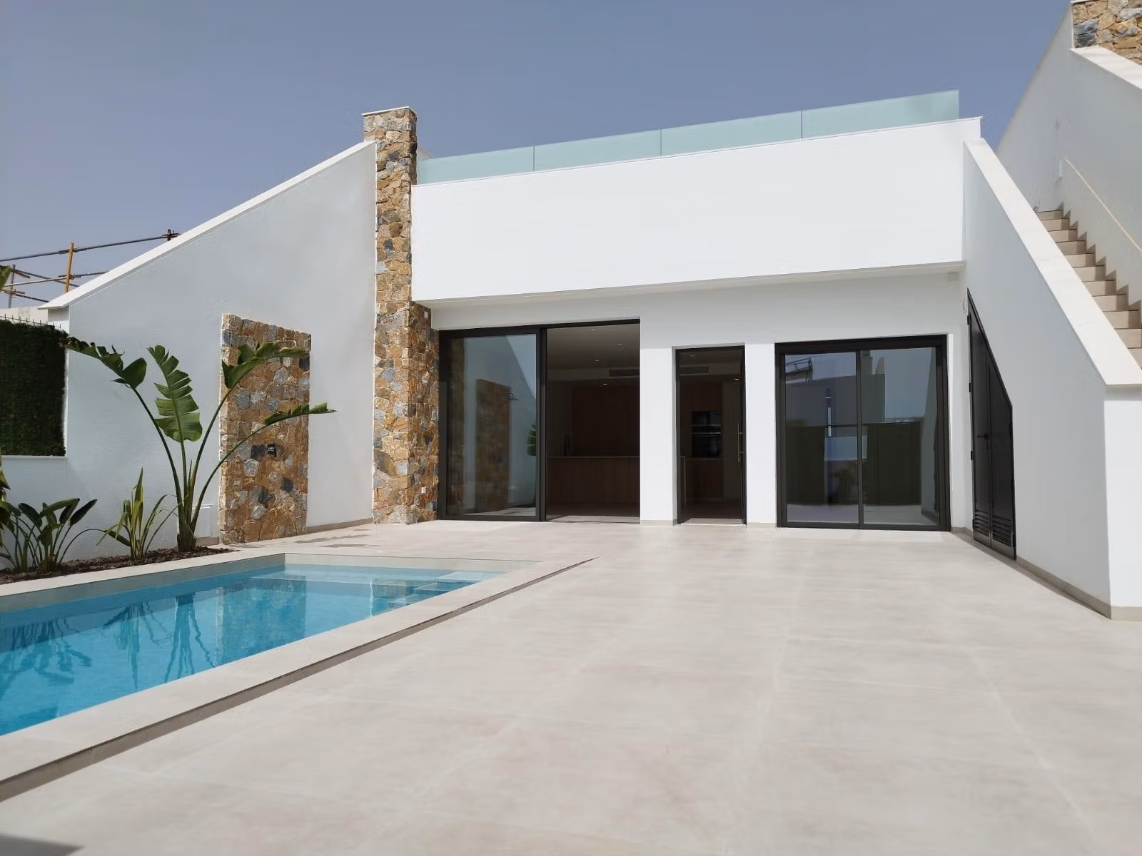 Charmig nyproducerad parvilla med privat pool till salu i San Javier