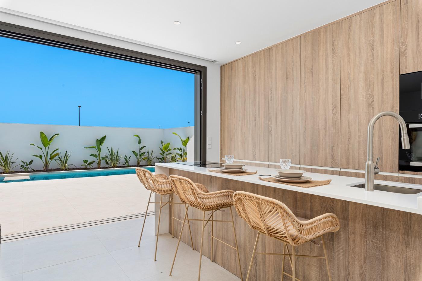 Modern New Build Townhouse with Private Pool for Sale near Serena Golf in Los Alcázares