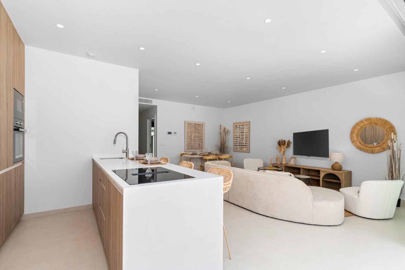 Modern New Build Townhouse with Private Pool for Sale near Serena Golf in Los Alcázares