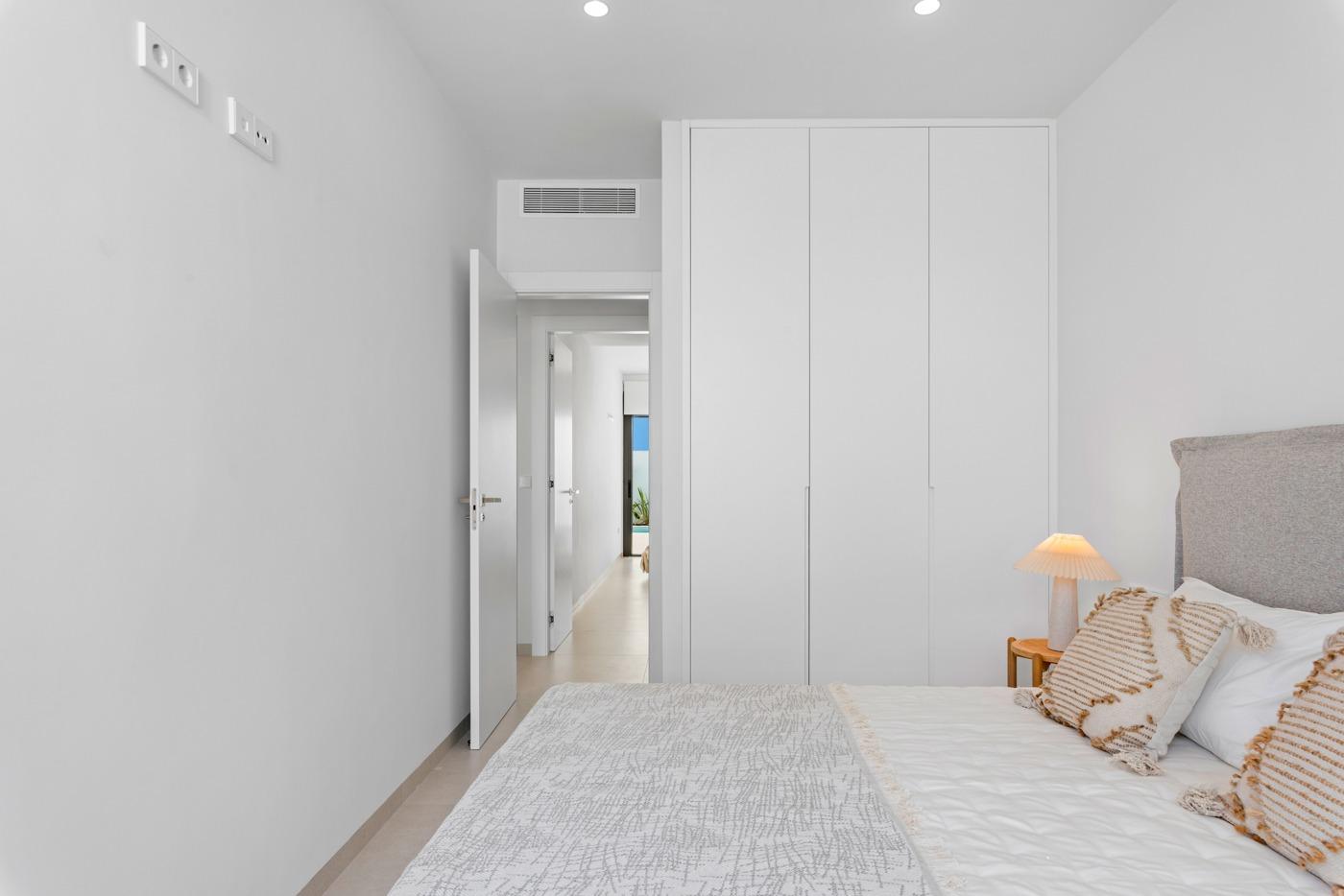 Modern New Build Townhouse with Private Pool for Sale near Serena Golf in Los Alcázares