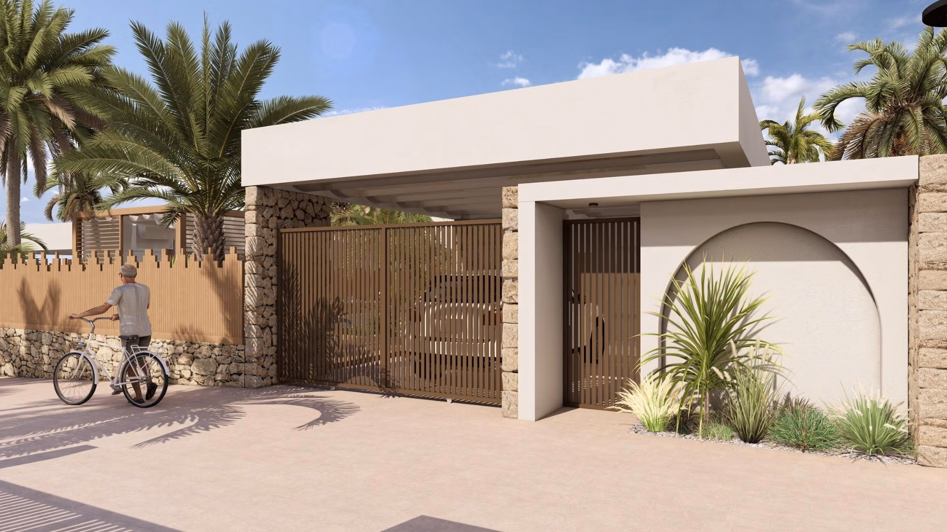 Medelhavsinspirerad nyproducerad villa med privat pool till salu i Altaona Golf Resort, Murcia