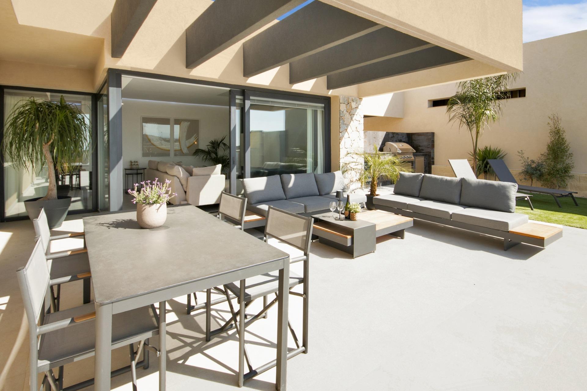Spacious New Build Single Storey Villa with Private Pool for Sale in Altaona Golf Resort, Murcia