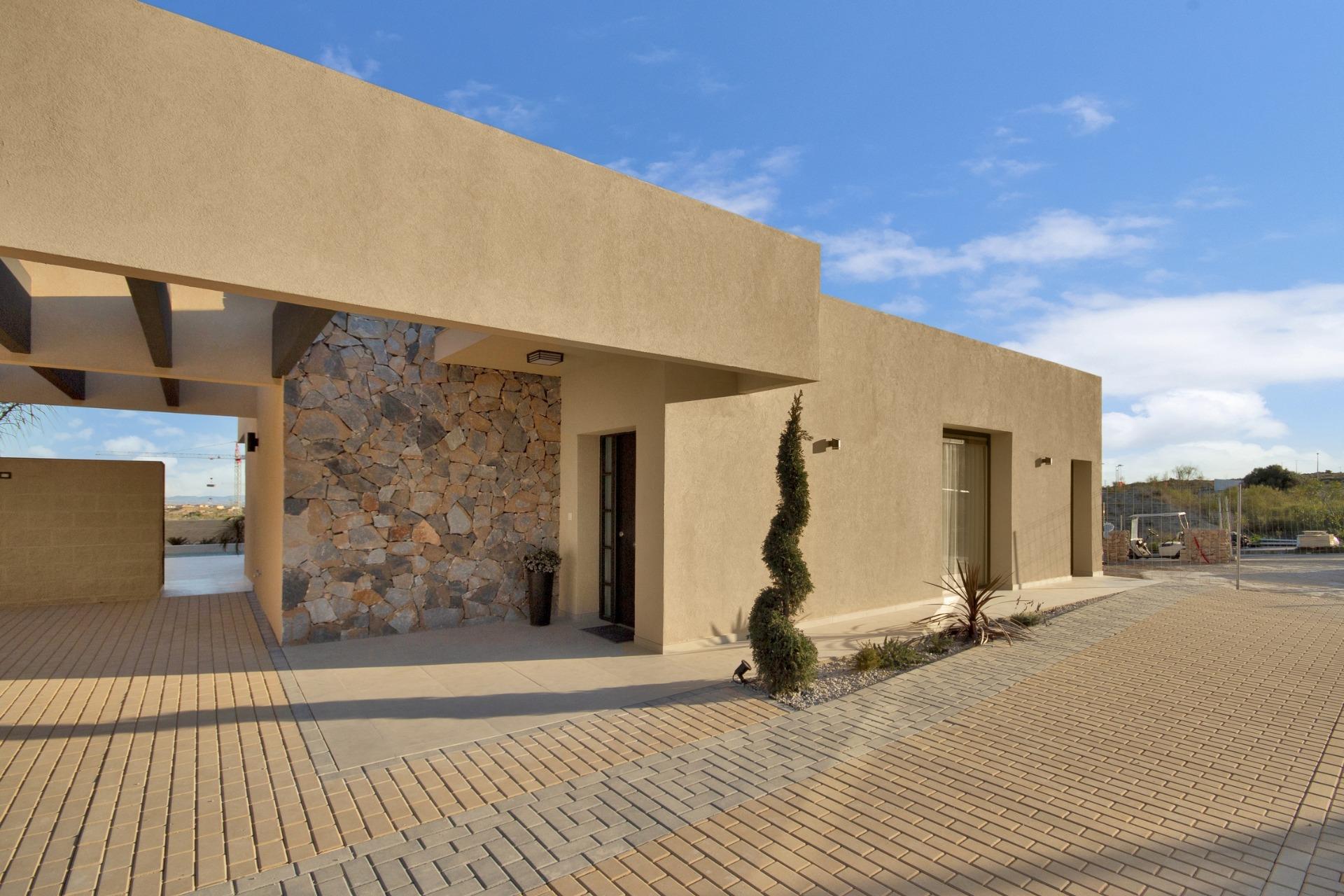 Spacious New Build Single Storey Villa with Private Pool for Sale in Altaona Golf Resort, Murcia