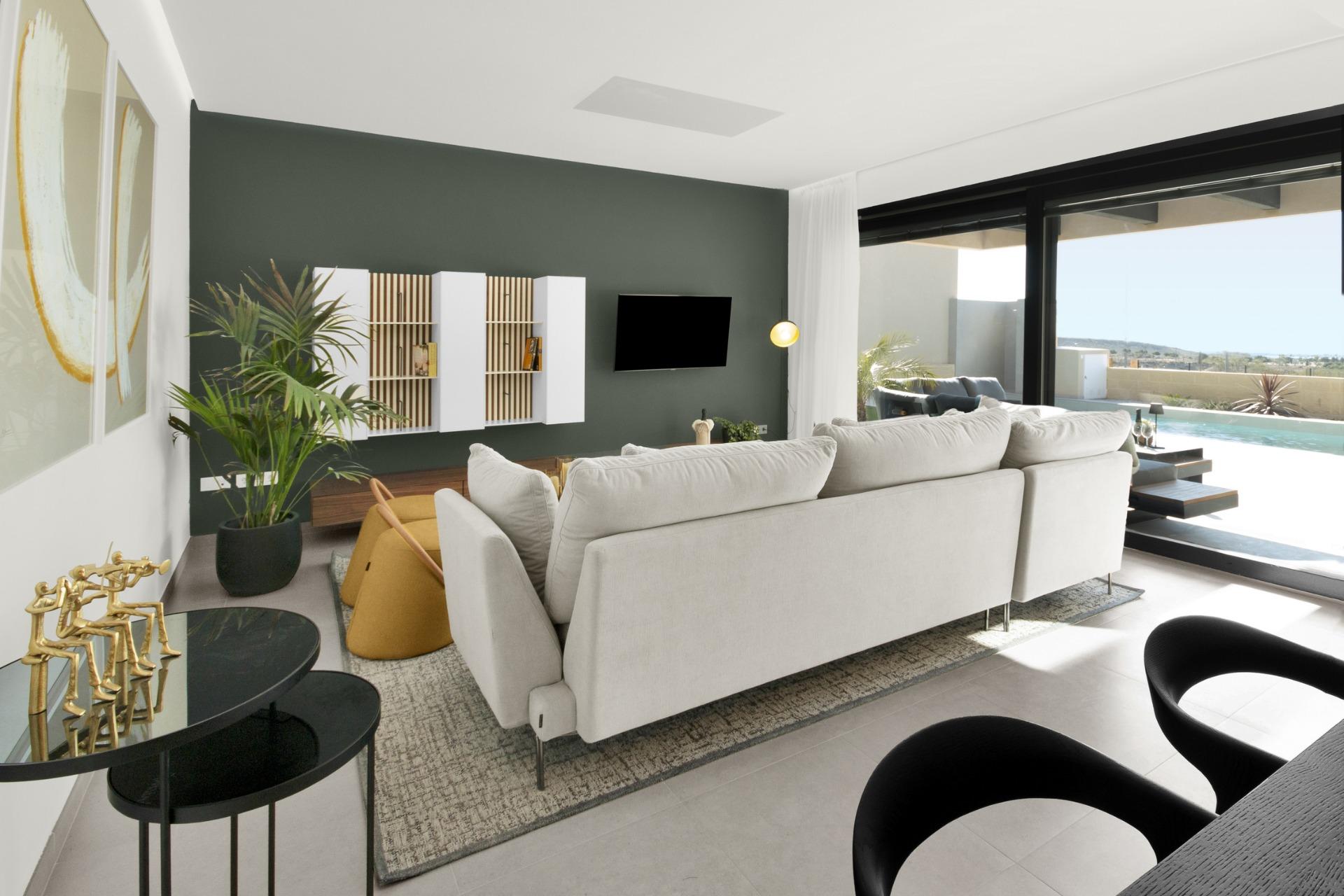 Spacious New Build Single Storey Villa with Private Pool for Sale in Altaona Golf Resort, Murcia